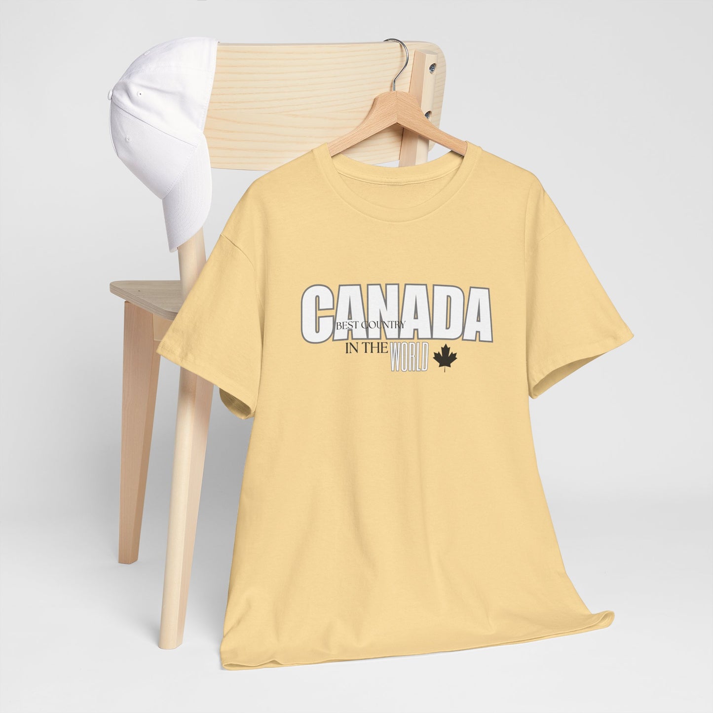 Canada Best Country In The World Unisex Heavy Cotton Tee