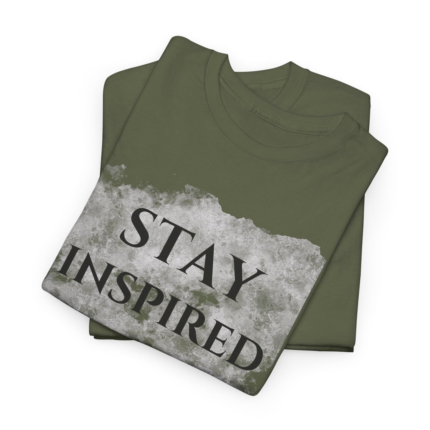 Stay Inspired Unisex Heavy Cotton Tee