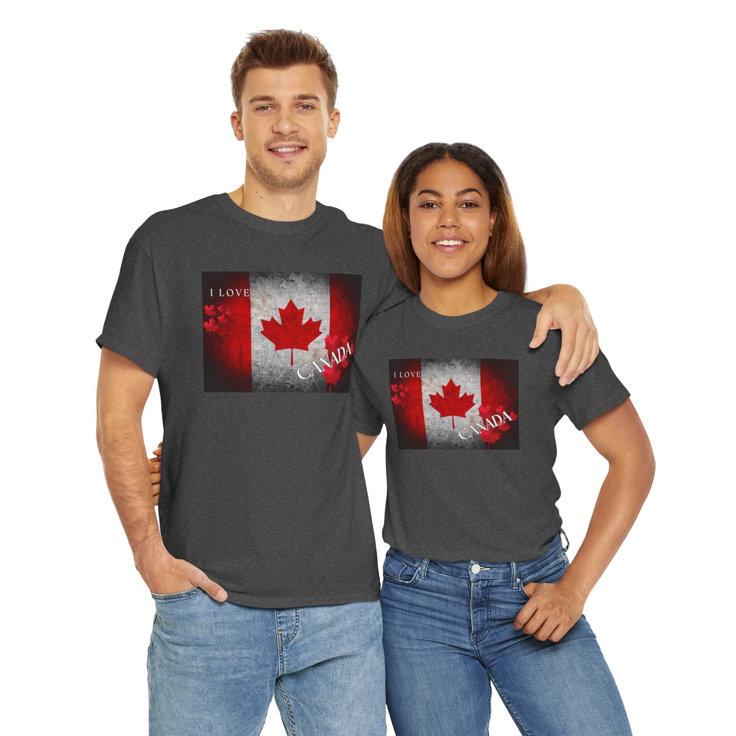 I Love Canada Unisex Heavy Cotton Tee