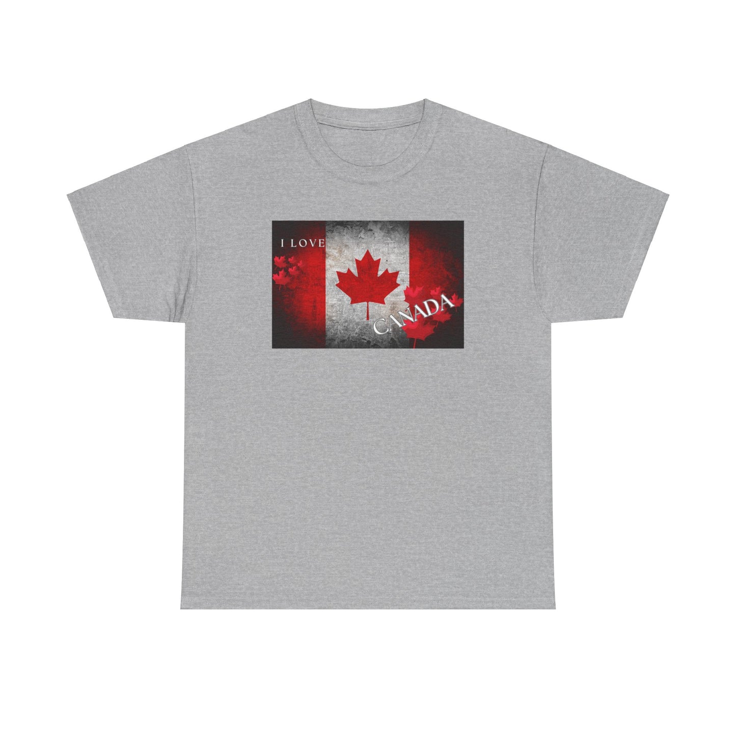 I Love Canada Unisex Heavy Cotton Tee