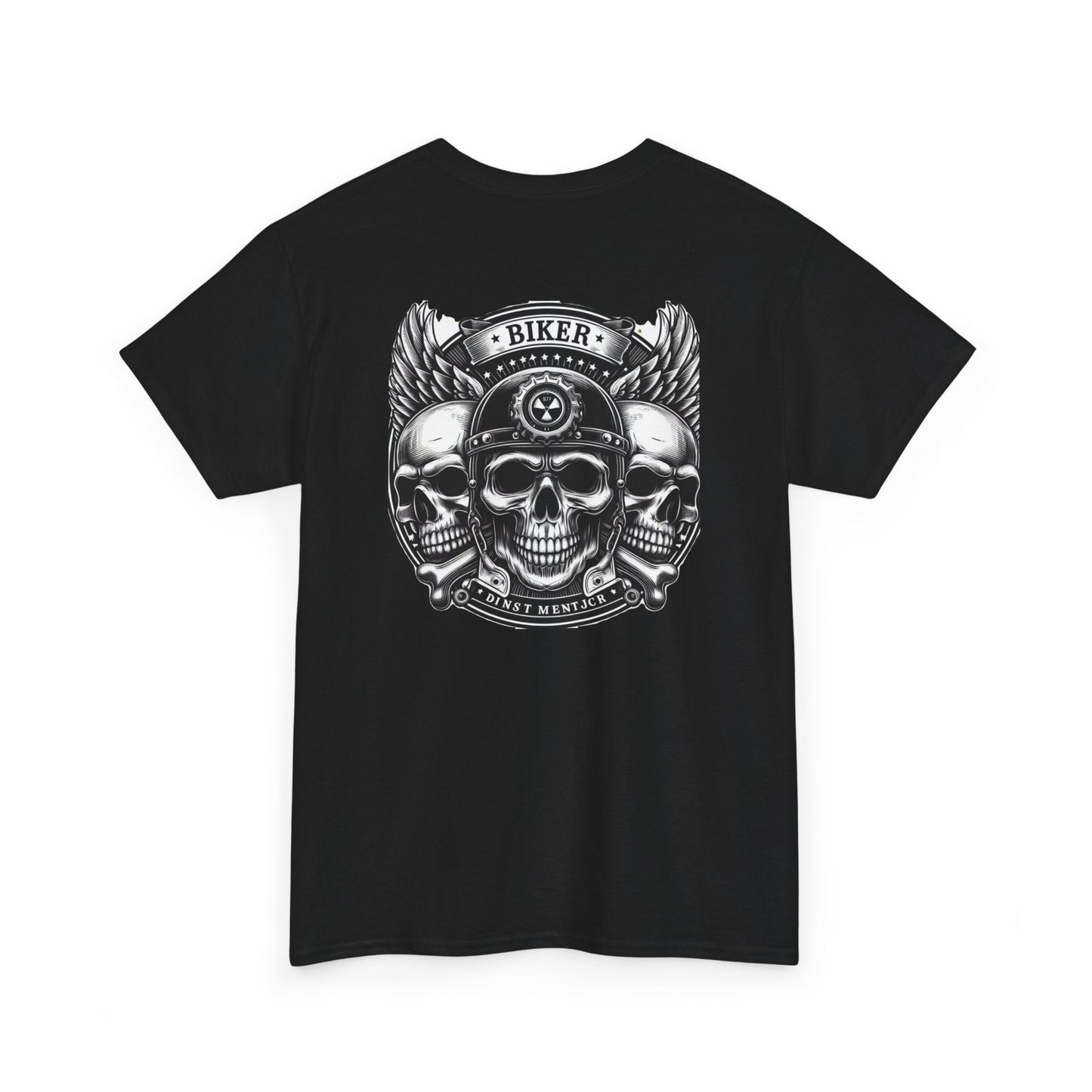 Biker Unisex Heavy Cotton Tee (Made with AI)