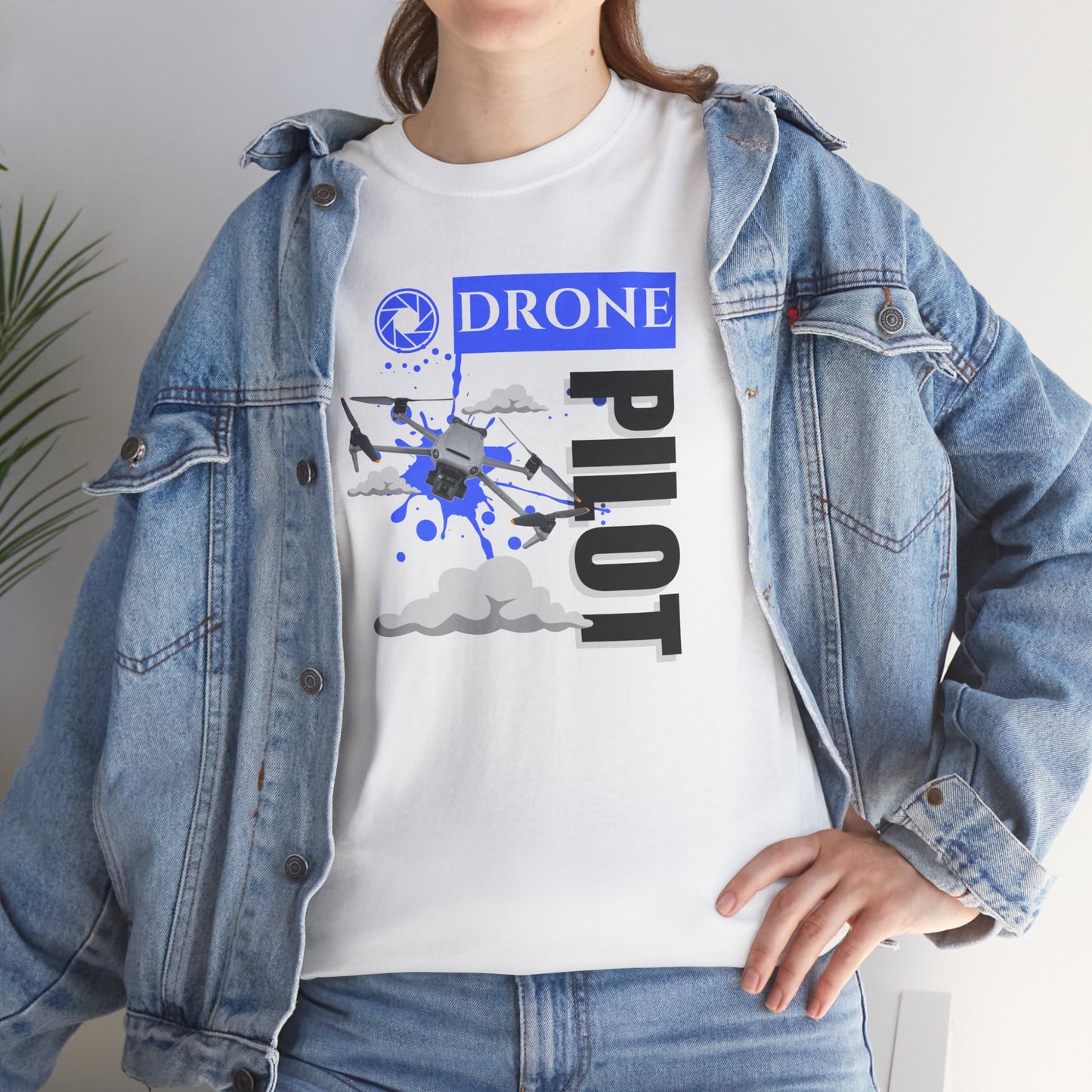 Drone Pilot Unisex Heavy Cotton Tee