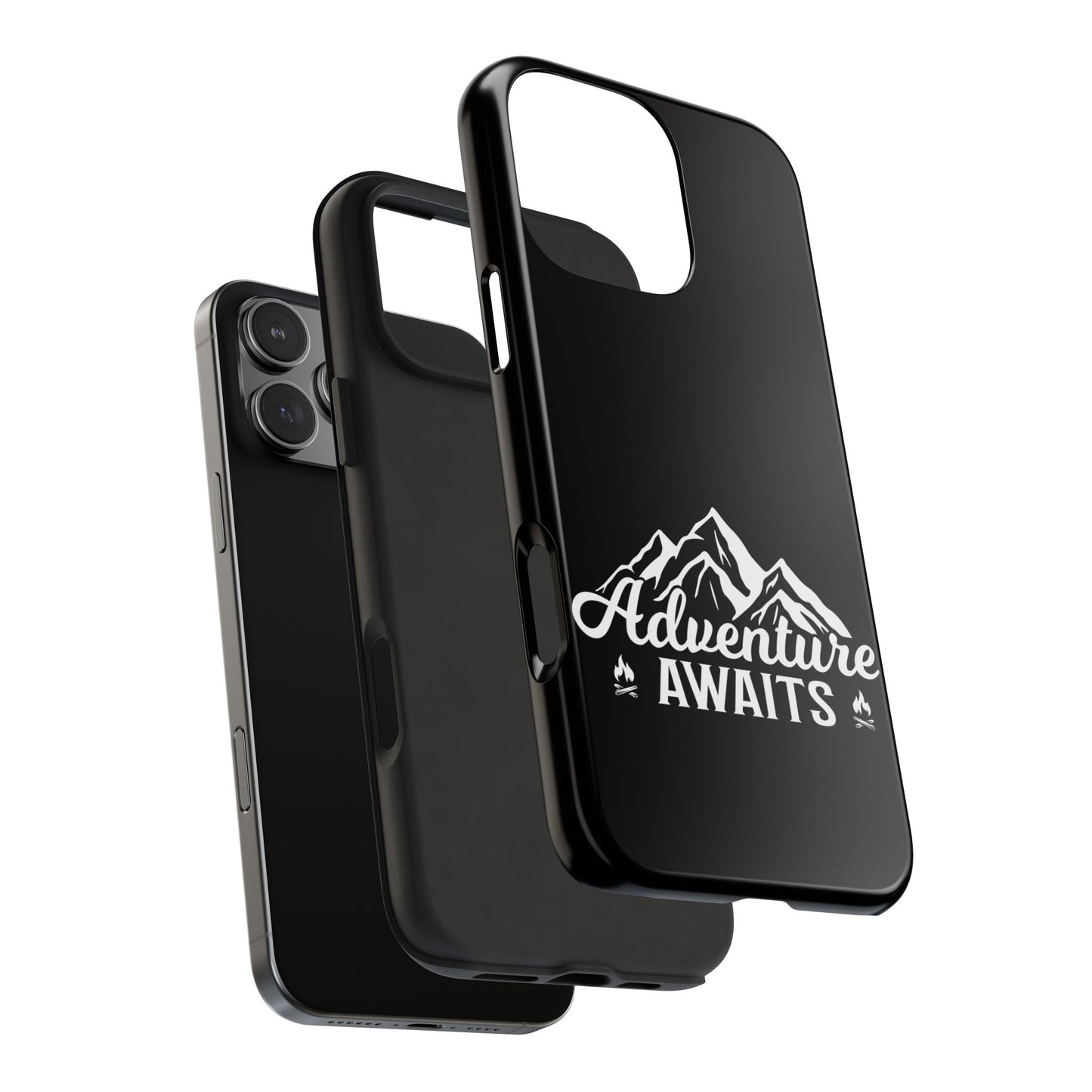 Adventure awaits (Camping)  / Tough Phone Cases