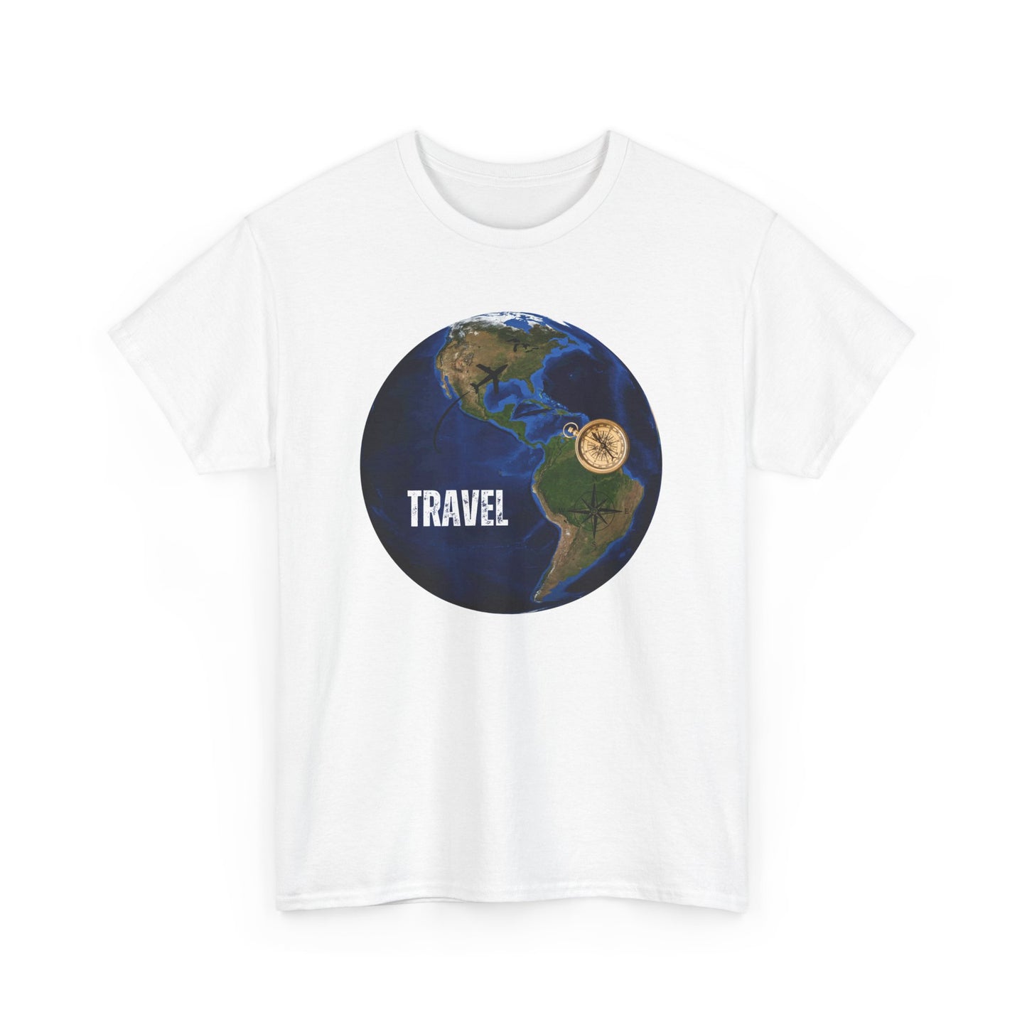 Travel Unisex Heavy Cotton Tee