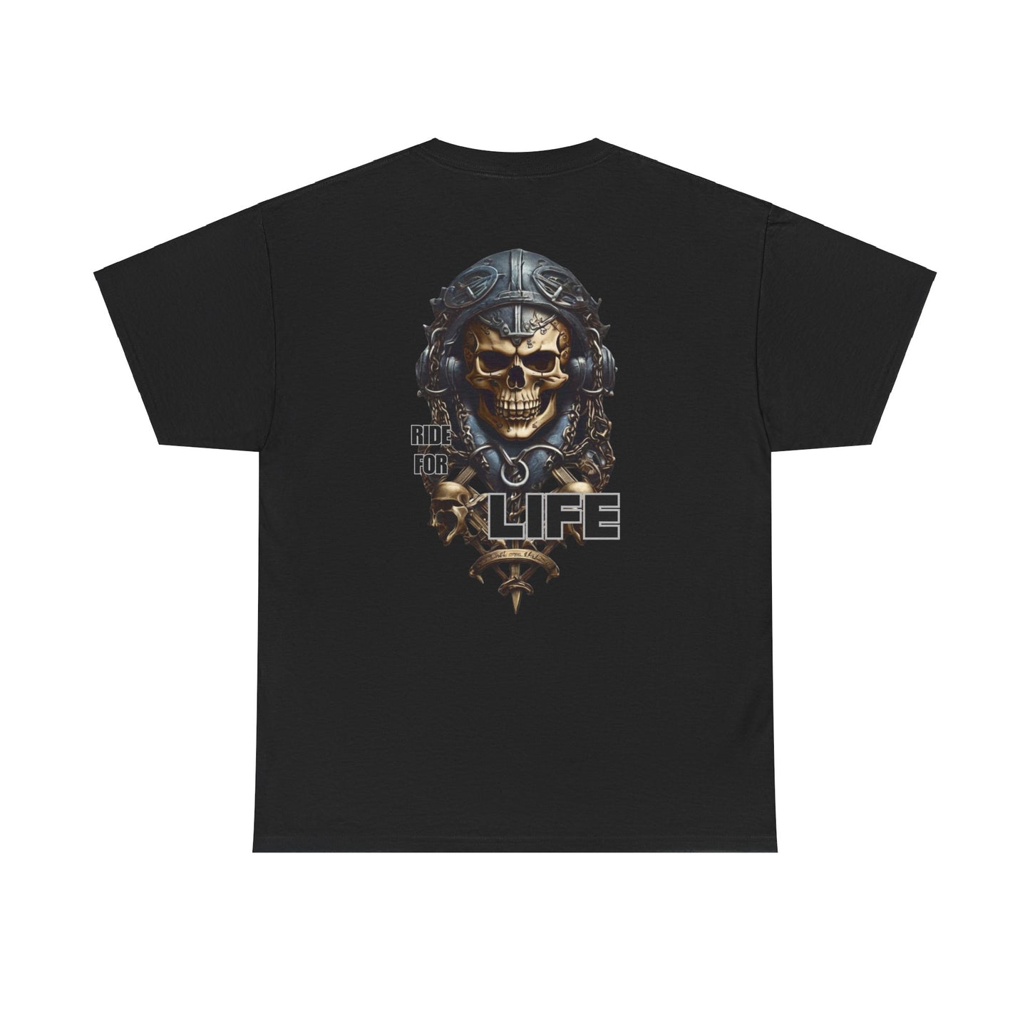 Ride for Life Unisex Heavy Cotton Tee (Made with AI)