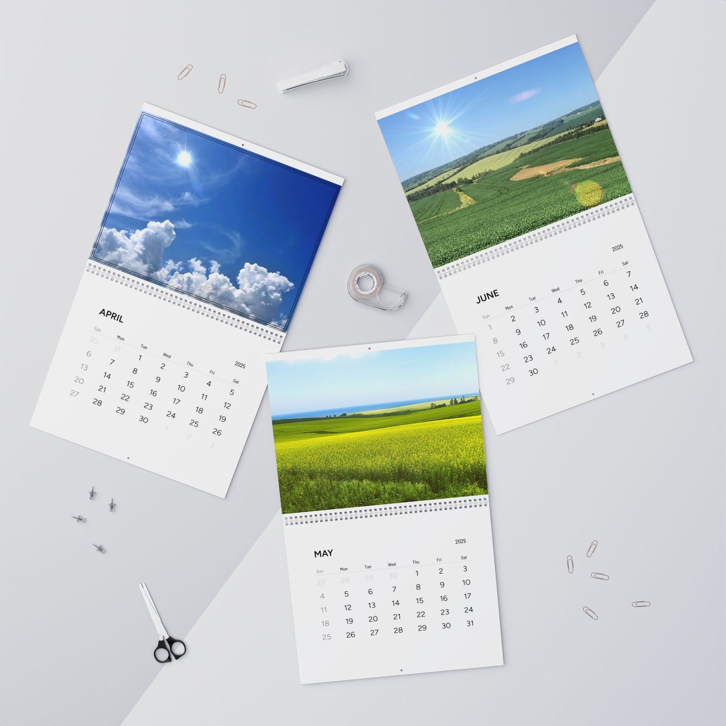 Aerial Art / Wall Calendars (2025)