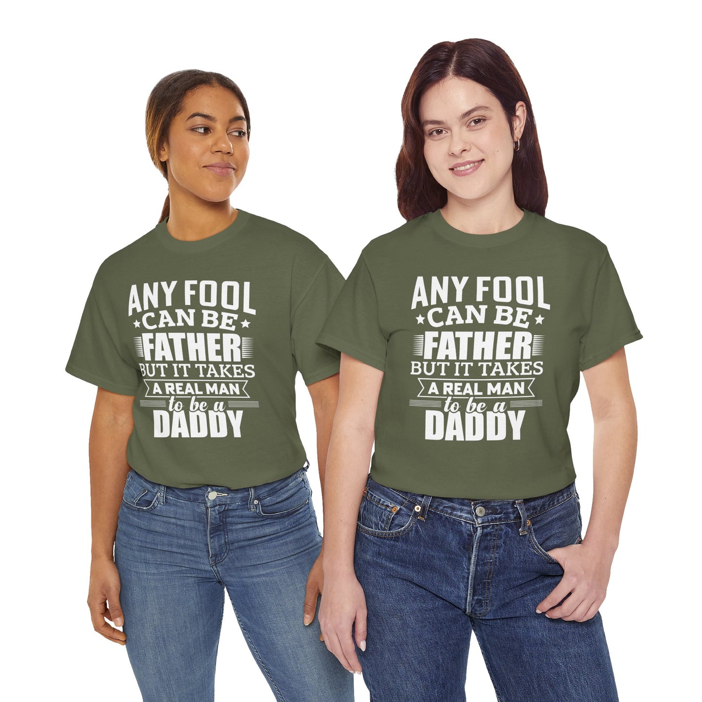 Father Quote Unisex Heavy Cotton Tee