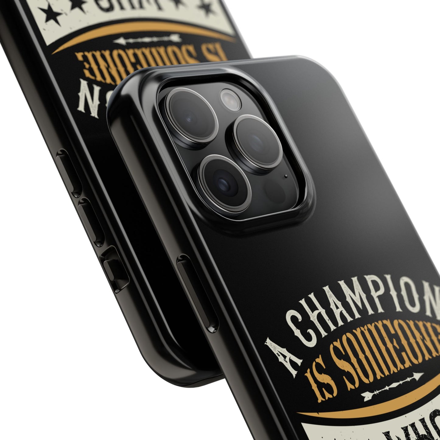 A champion is someone who gets up when he can't (Boxing)  / Tough Phone Cases