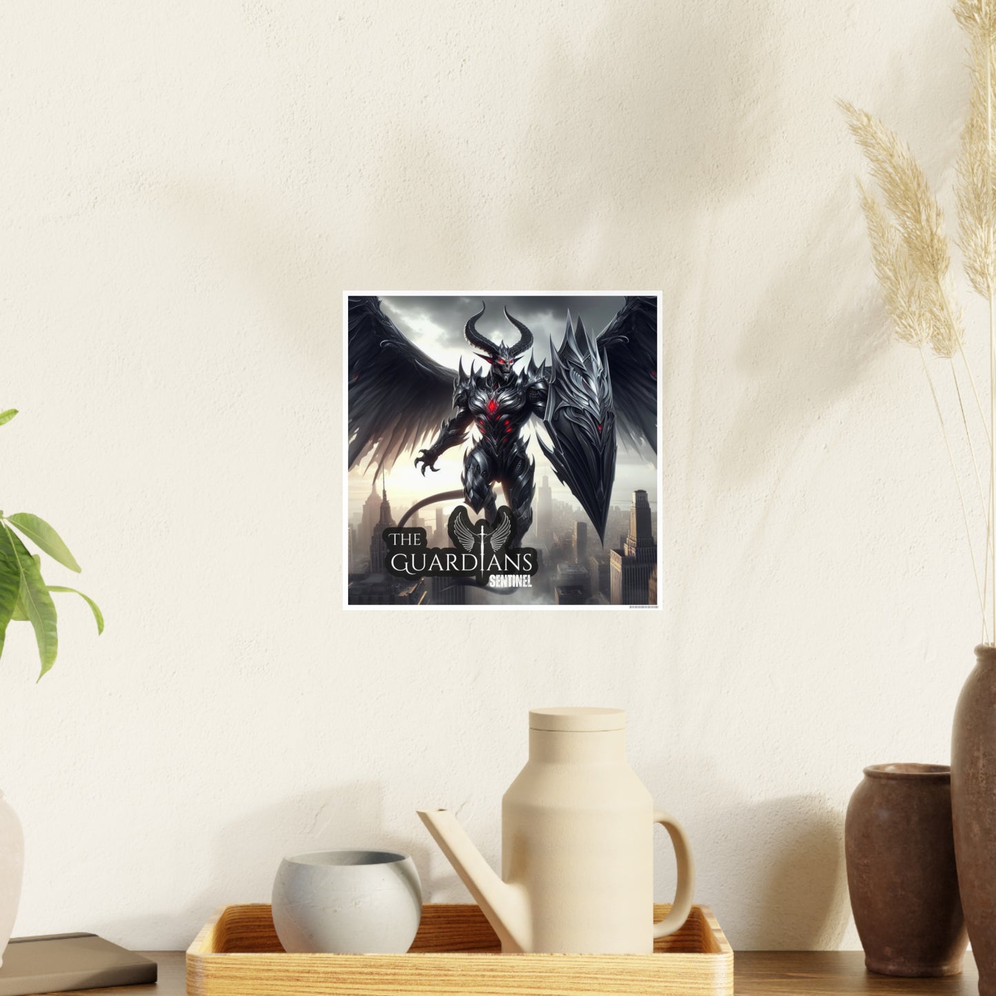 The Guardians Sentinel (AI created) / Photo Art Paper Posters