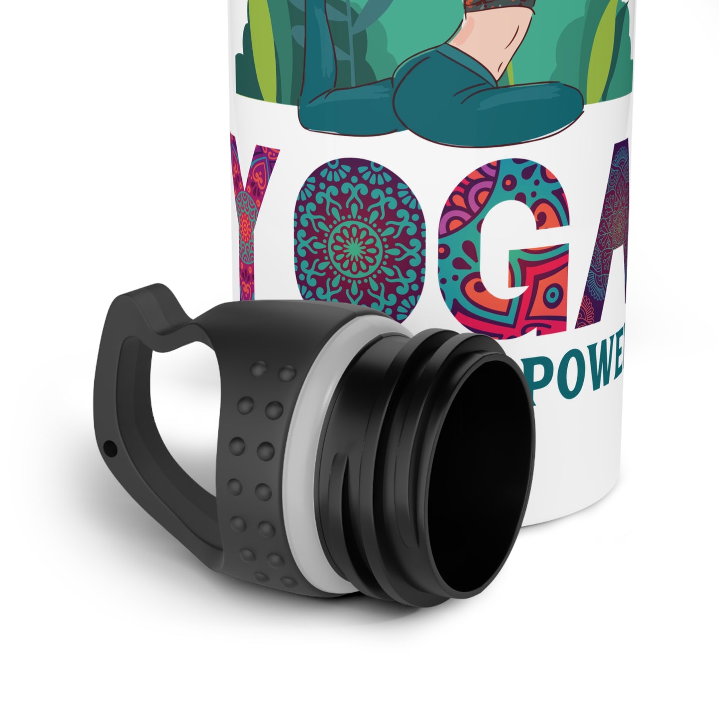 Yoga is a Super Power / Stainless Steel Water Bottle