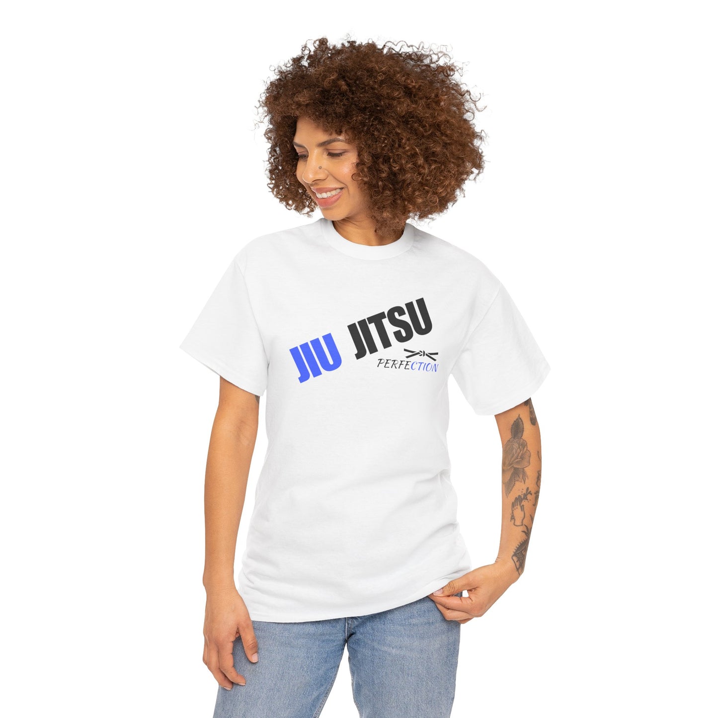 Jiu Jitsu Perfection Unisex Heavy Cotton Tee