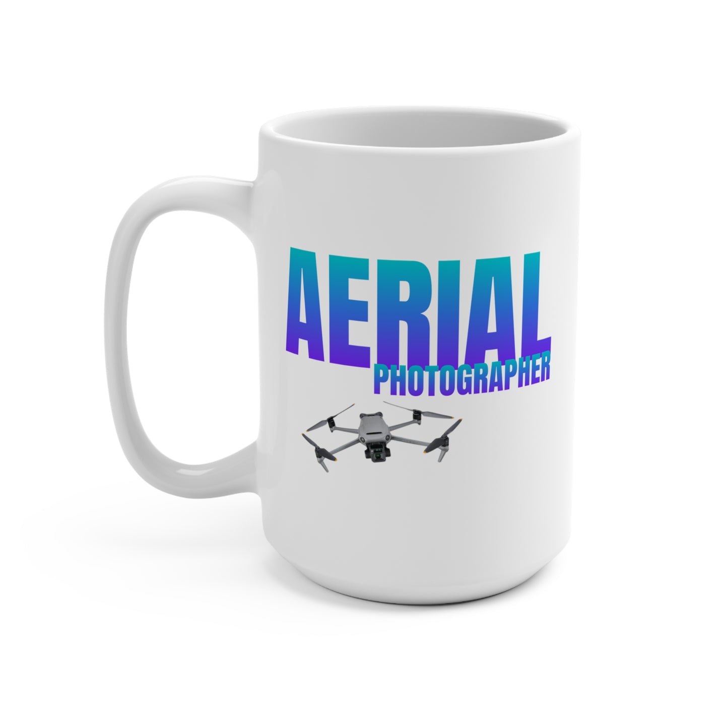 Aerial Photographer / Mug 15oz white