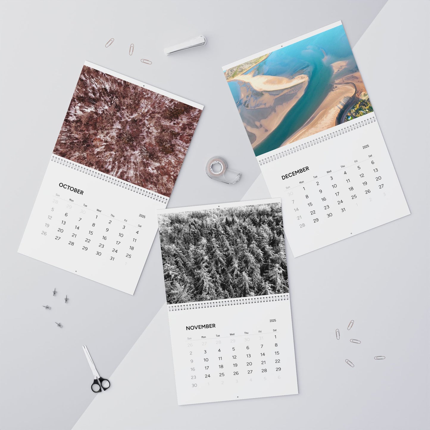 Aerial Art / Wall Calendars (2025)