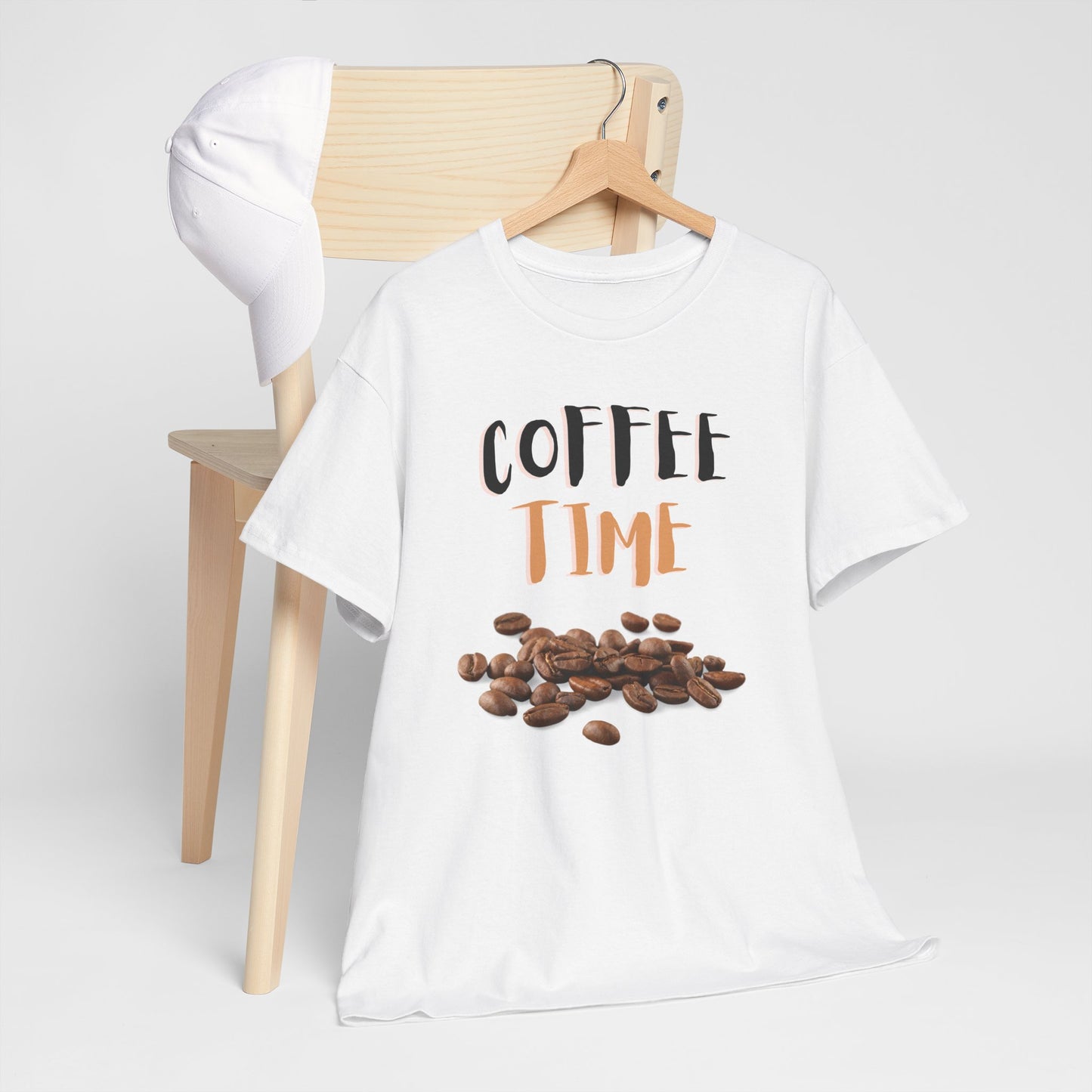 Coffee Time Unisex Heavy Cotton Tee