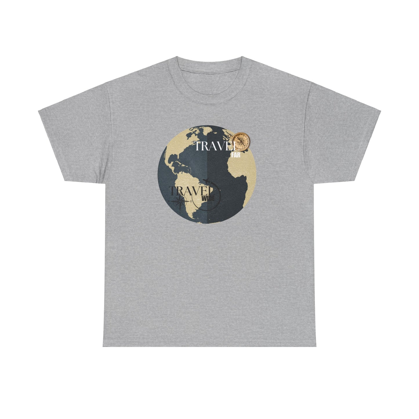 Travel Unisex Heavy Cotton Tee