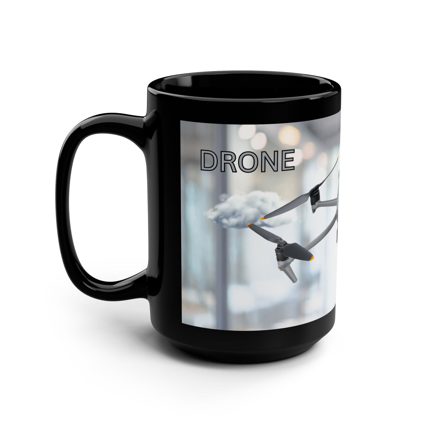 Drone Pilot / Black Mug, 15oz