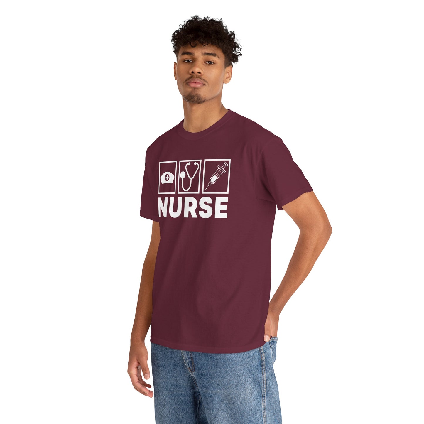 Nurse Unisex Heavy Cotton Tee