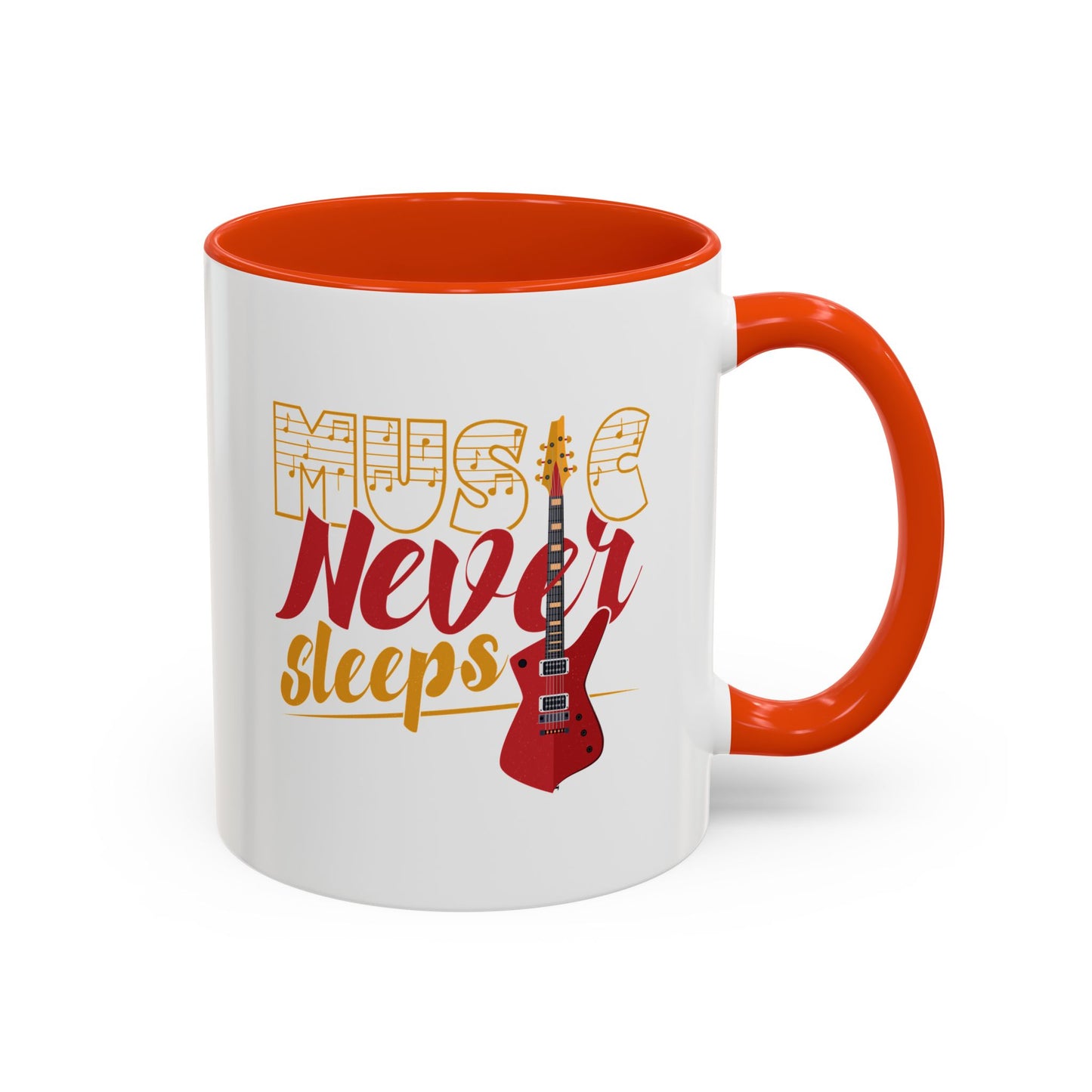 Music Never Sleeps / Colorful Mugs (11oz, 15oz)