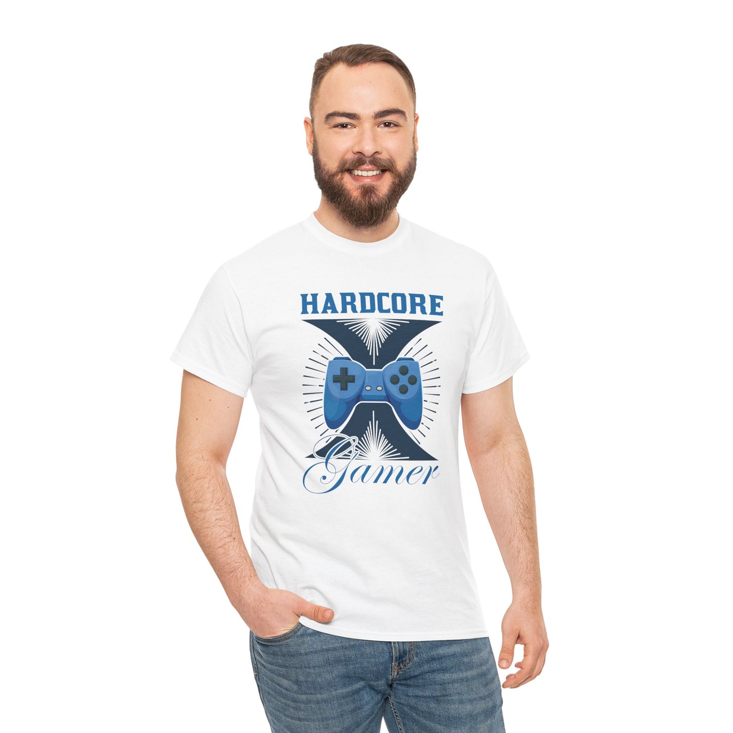 Hardcore Gamer Unisex Heavy Cotton Tee