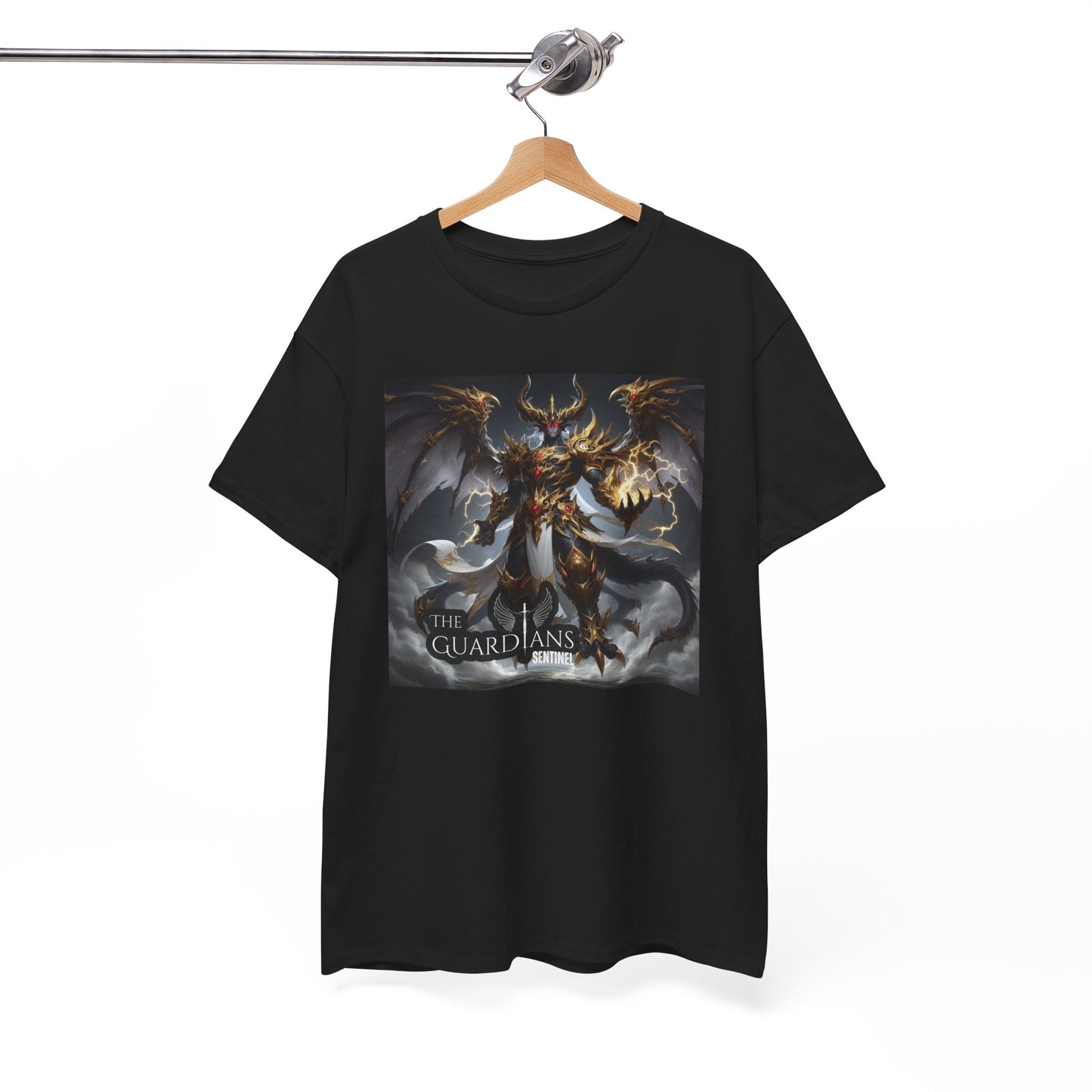 The Guardians Sentinel / Elite Unisex Heavy Cotton Tee (Made with AI)