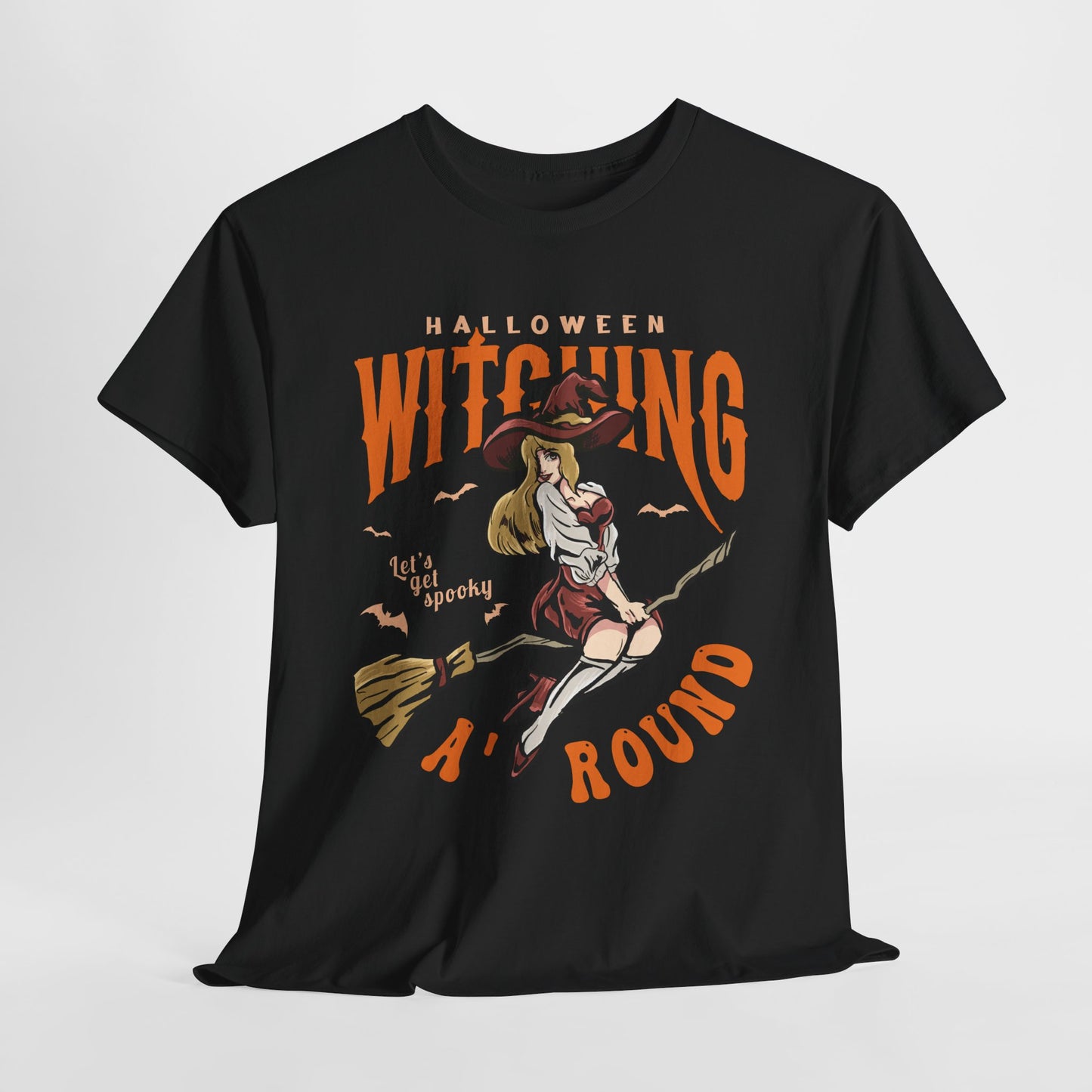 Witching around / Halloween Unisex Heavy Cotton Tee