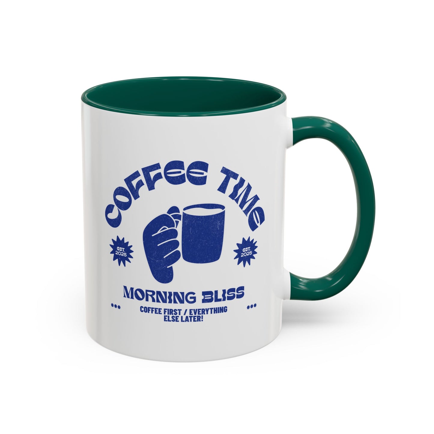 Coffee Time Morning bliss / Colorful Mugs (11oz, 15oz)