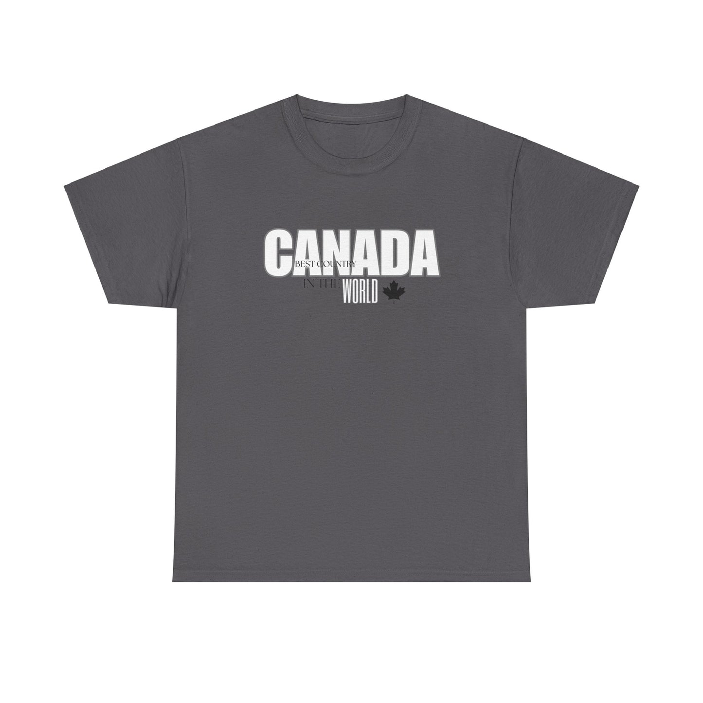 Canada Best Country In The World Unisex Heavy Cotton Tee