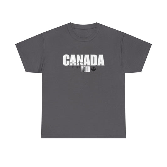 Canada Best Country In The World Unisex Heavy Cotton Tee