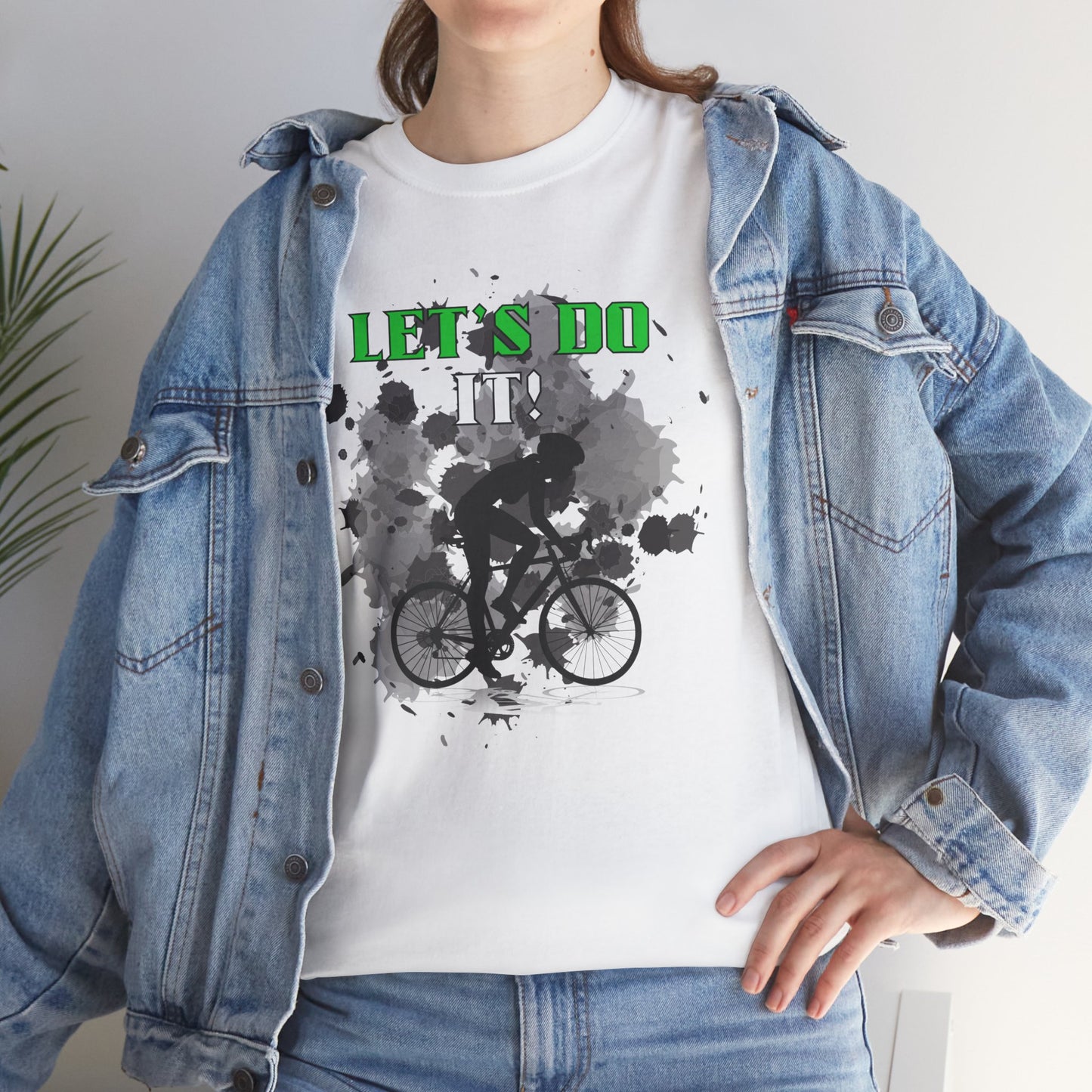 Let's Do It quote Unisex Heavy Cotton Tee