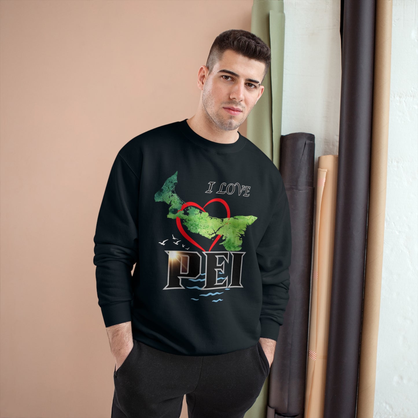 I Love PEI / Champion Sweatshirt