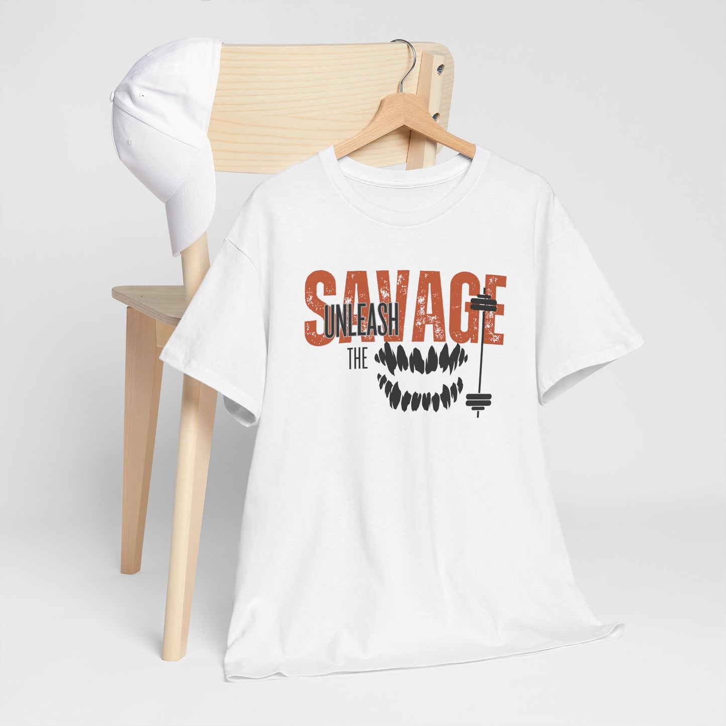 Unleash The Savage Unisex Heavy Cotton Tee