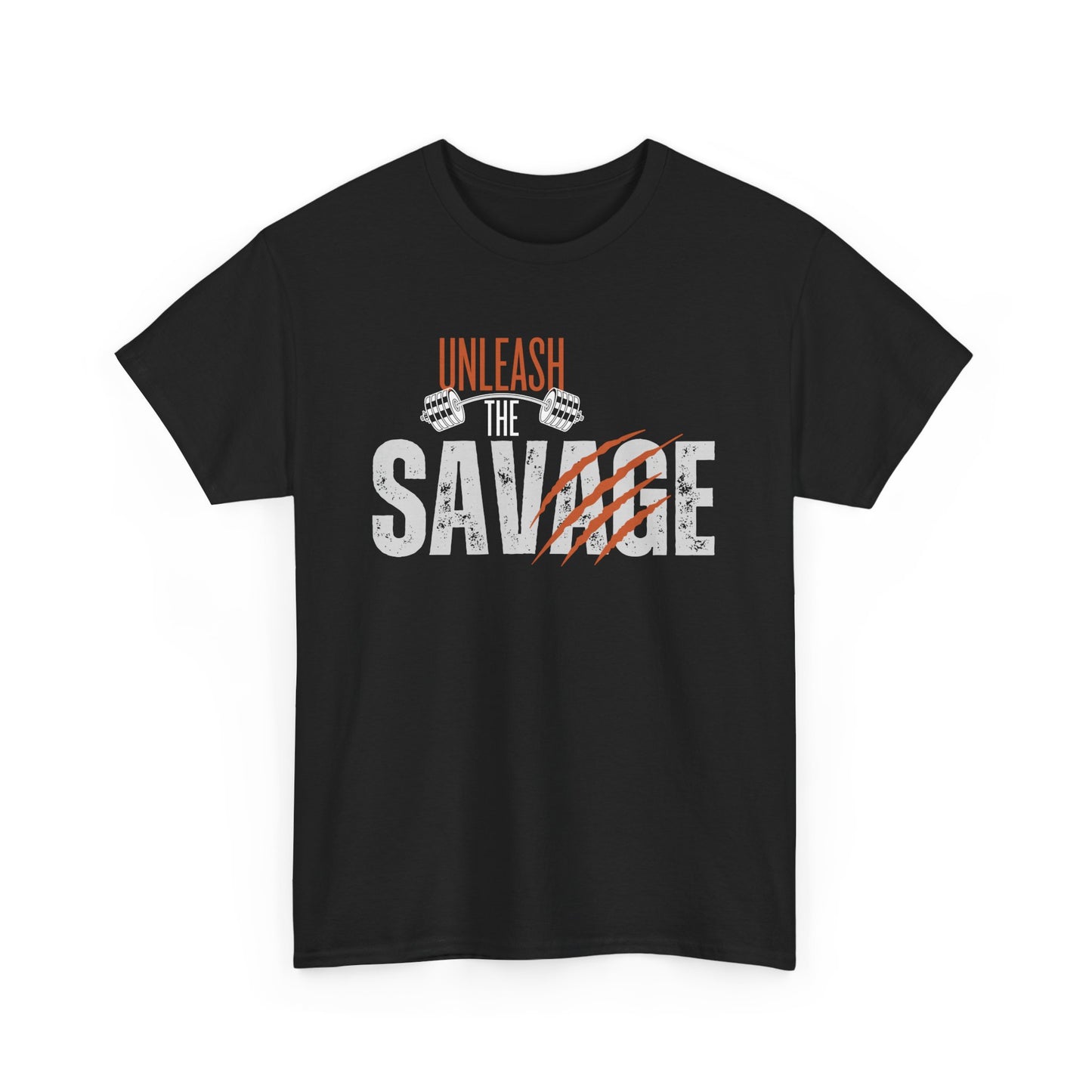 Unleash the Savage Unisex Heavy Cotton Tee