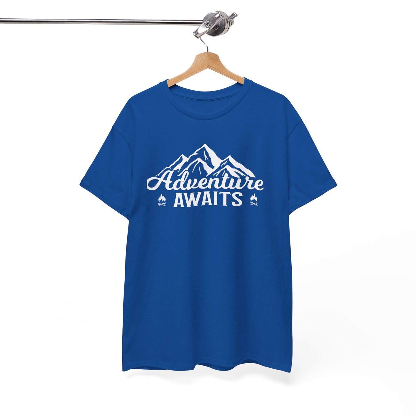 Adventure Awaits Unisex Heavy Cotton Tee