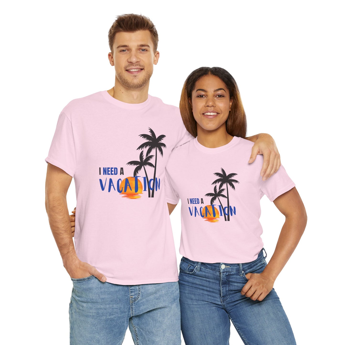 I Need a Vacation Unisex Heavy Cotton Tee