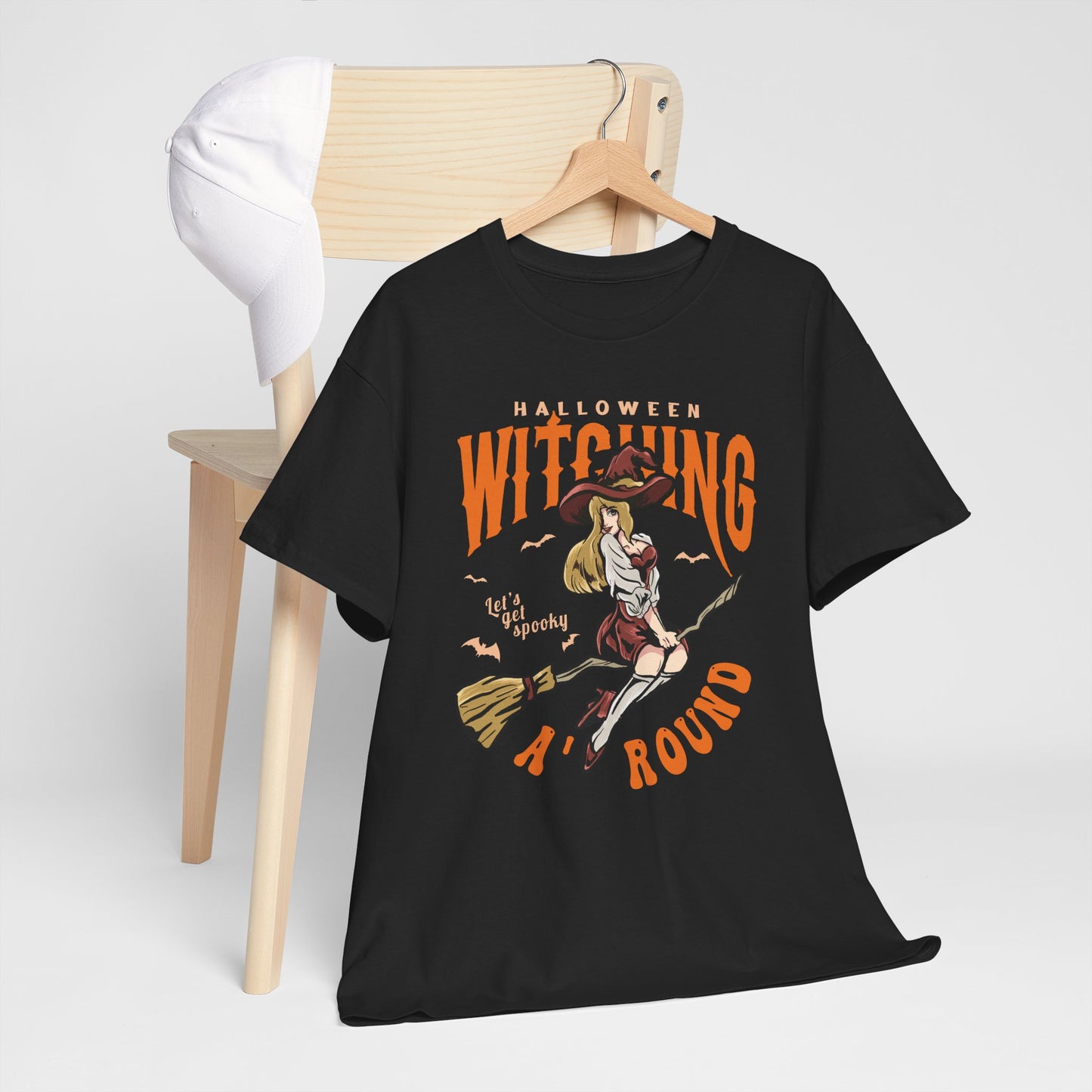 Witching around / Halloween Unisex Heavy Cotton Tee