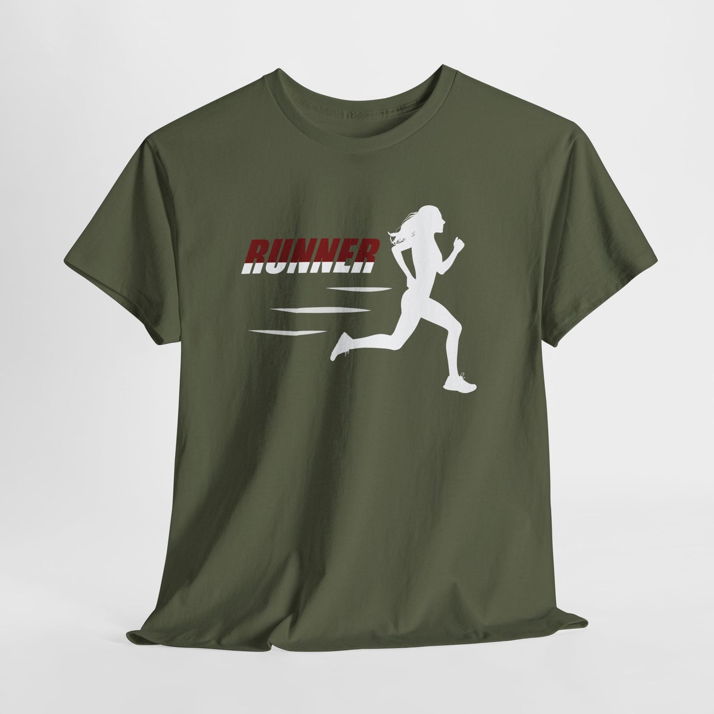 I am a Runner Unisex Heavy Cotton Tee