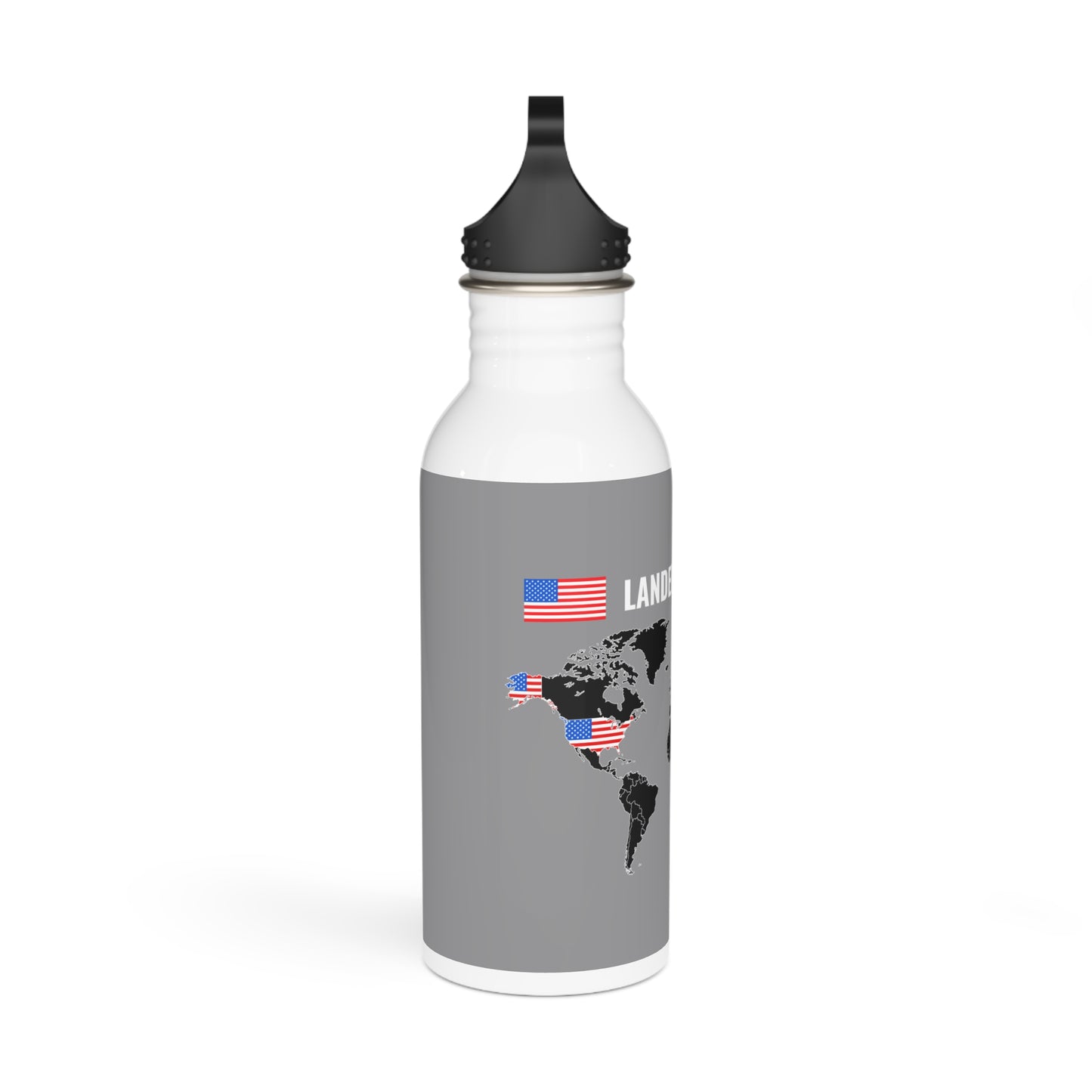 Landed on the moon / Stainless Steel Water Bottle