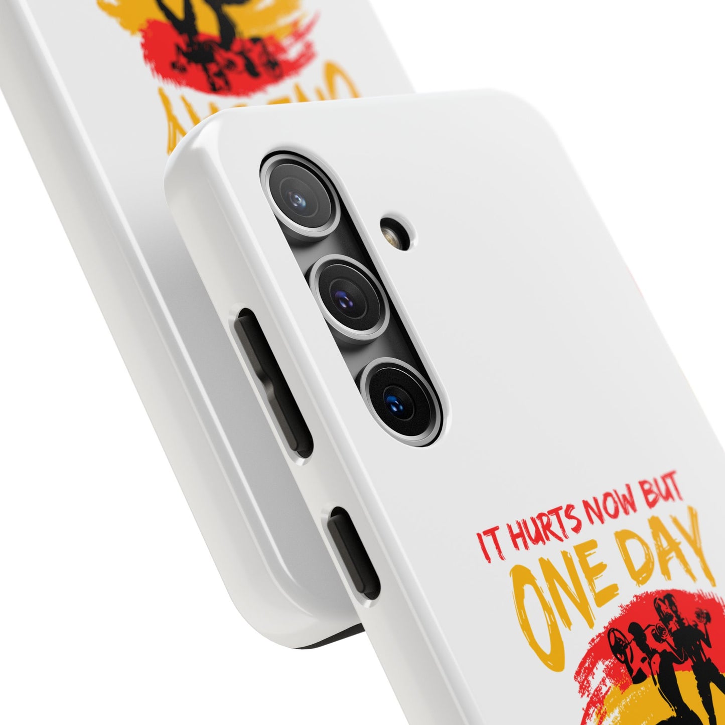 It hurts now but 1 day it will be your warm up / Tough Phone Cases