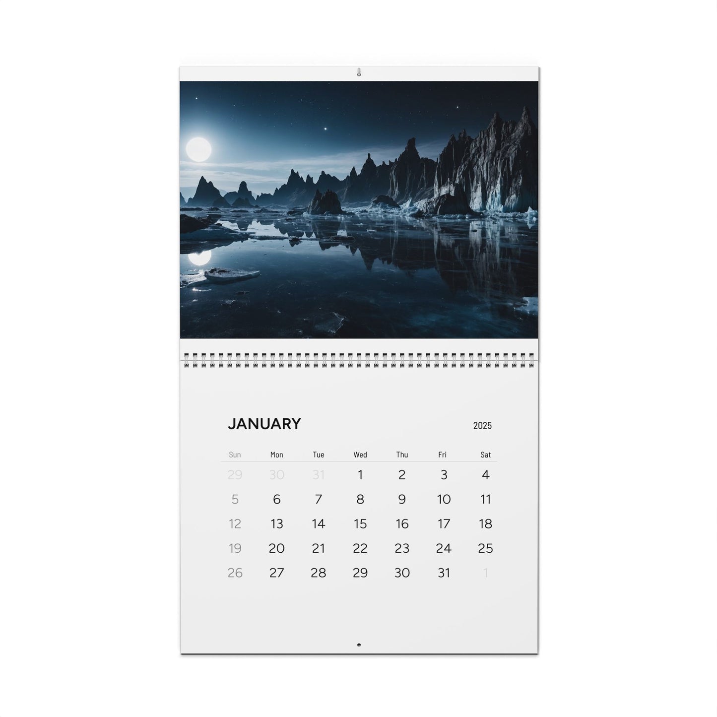 Beautiful AI Creations 1 / Wall Calendars (2025)