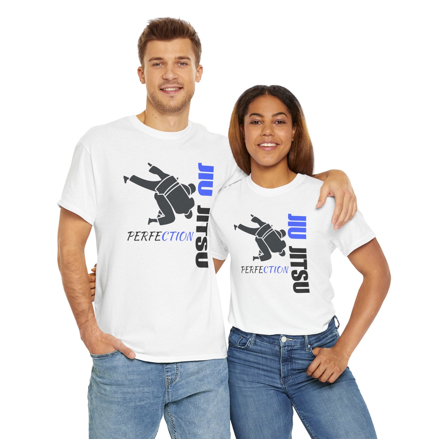 Jiu Jitsu Perfection Unisex Heavy Cotton Tee