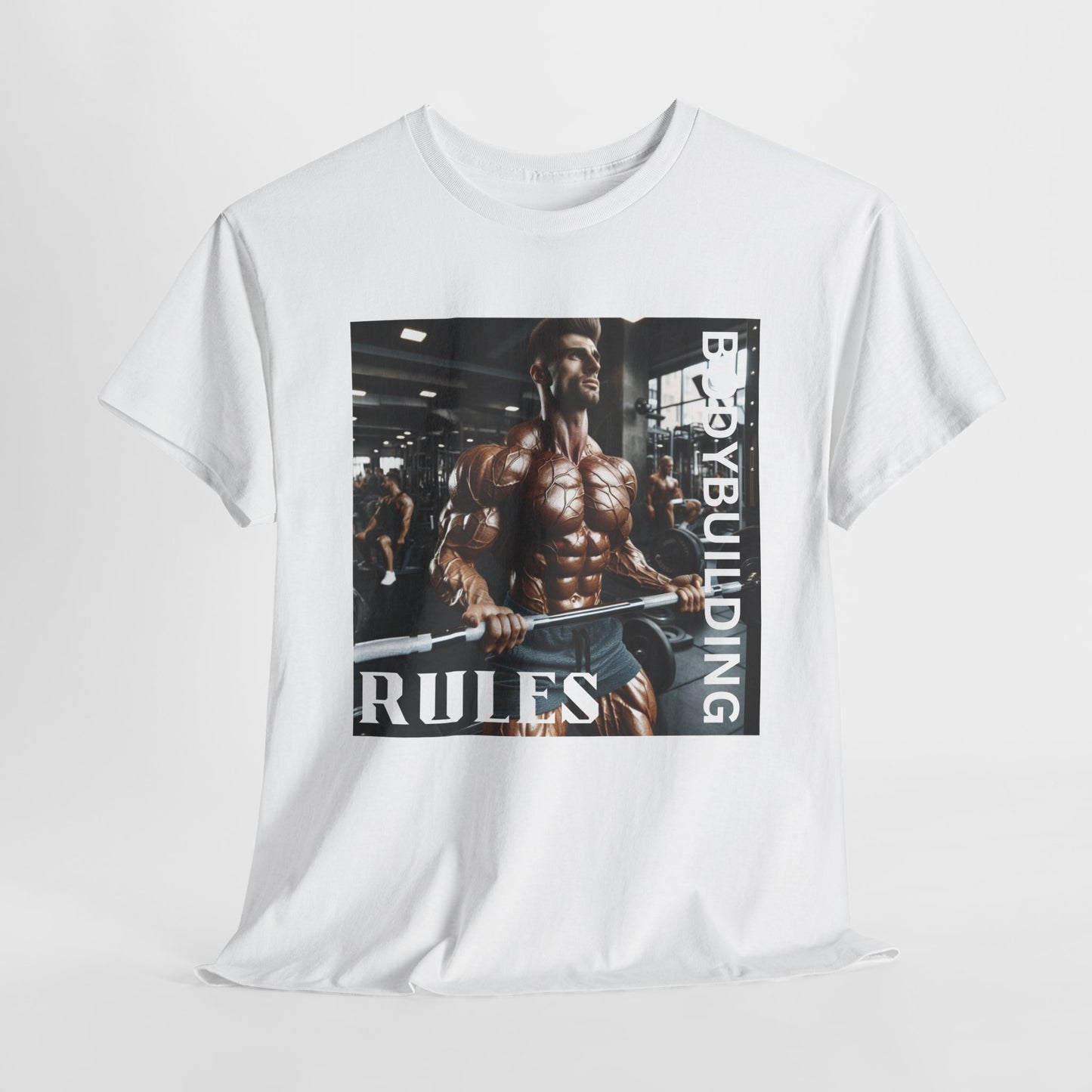 Bodybuilding Rules Unisex Heavy Cotton Tee