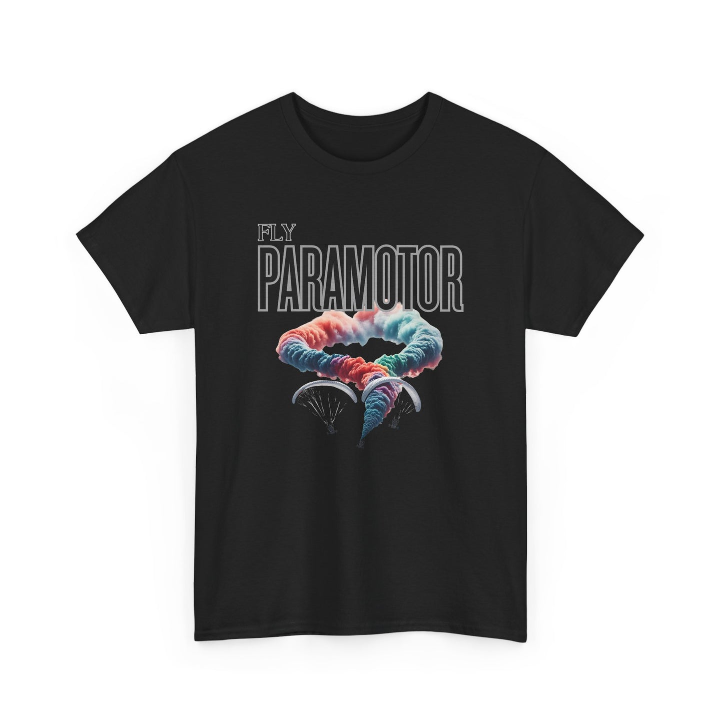 Fly Paramotor Unisex Heavy Cotton Tee