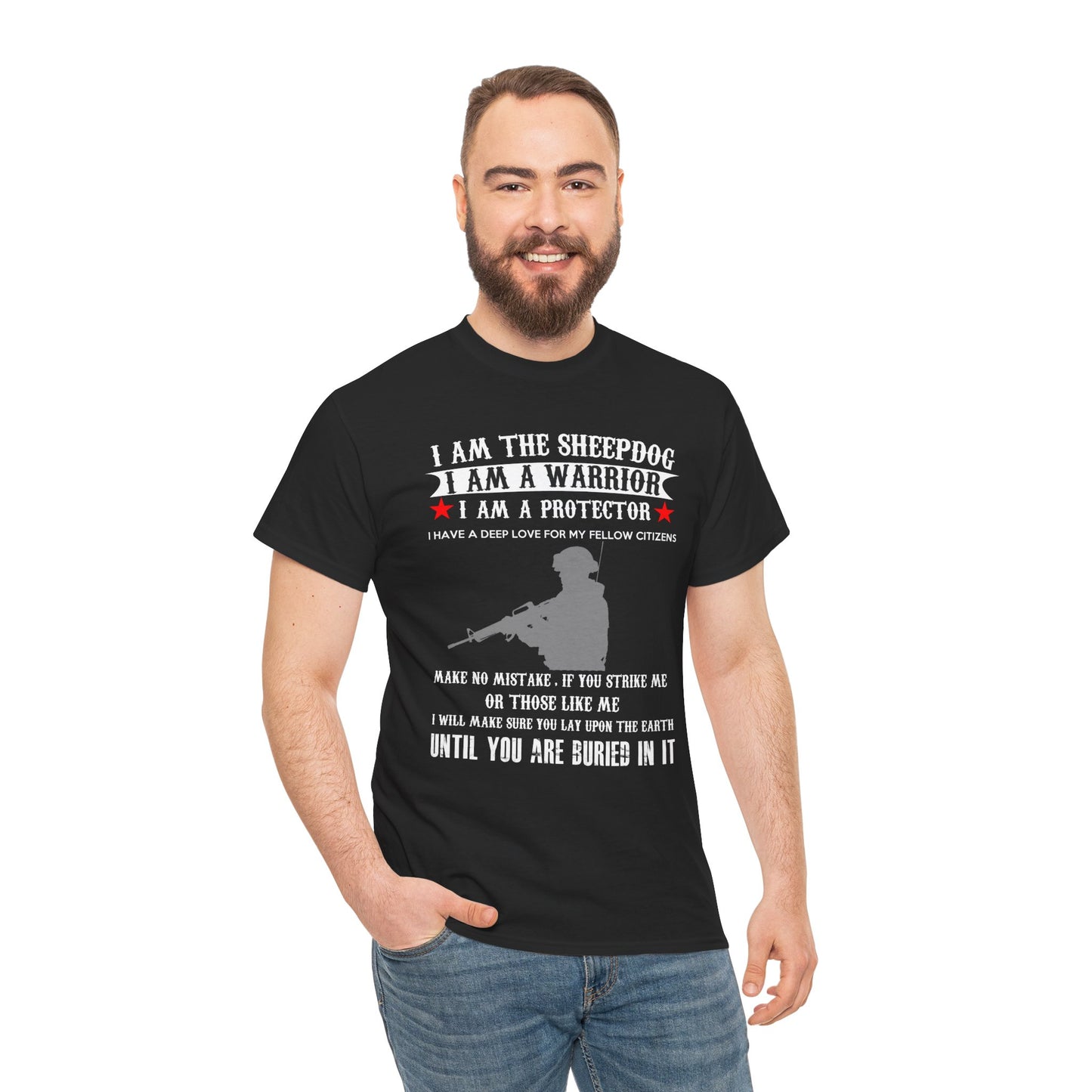 I am a Warrior Unisex Heavy Cotton Tee