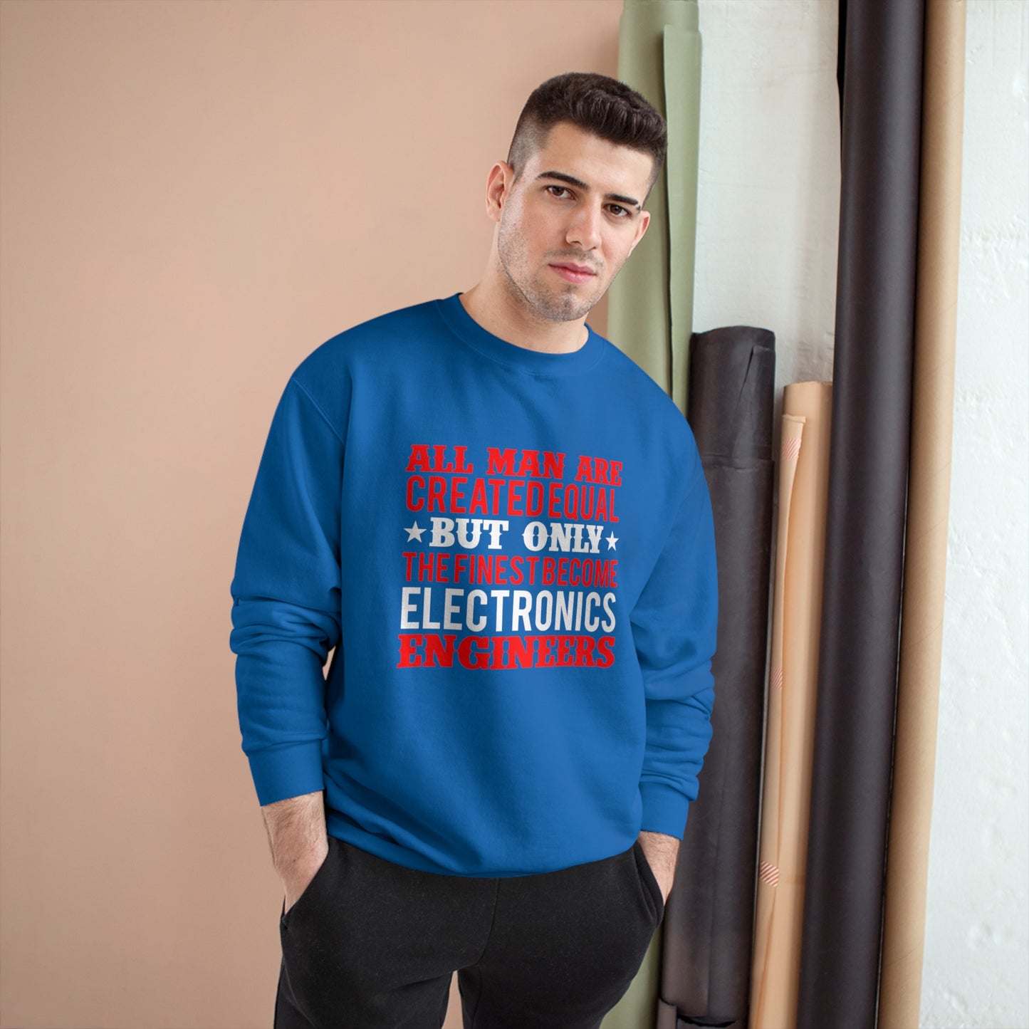 All men are created equal (Engineer) / Champion Sweatshirt