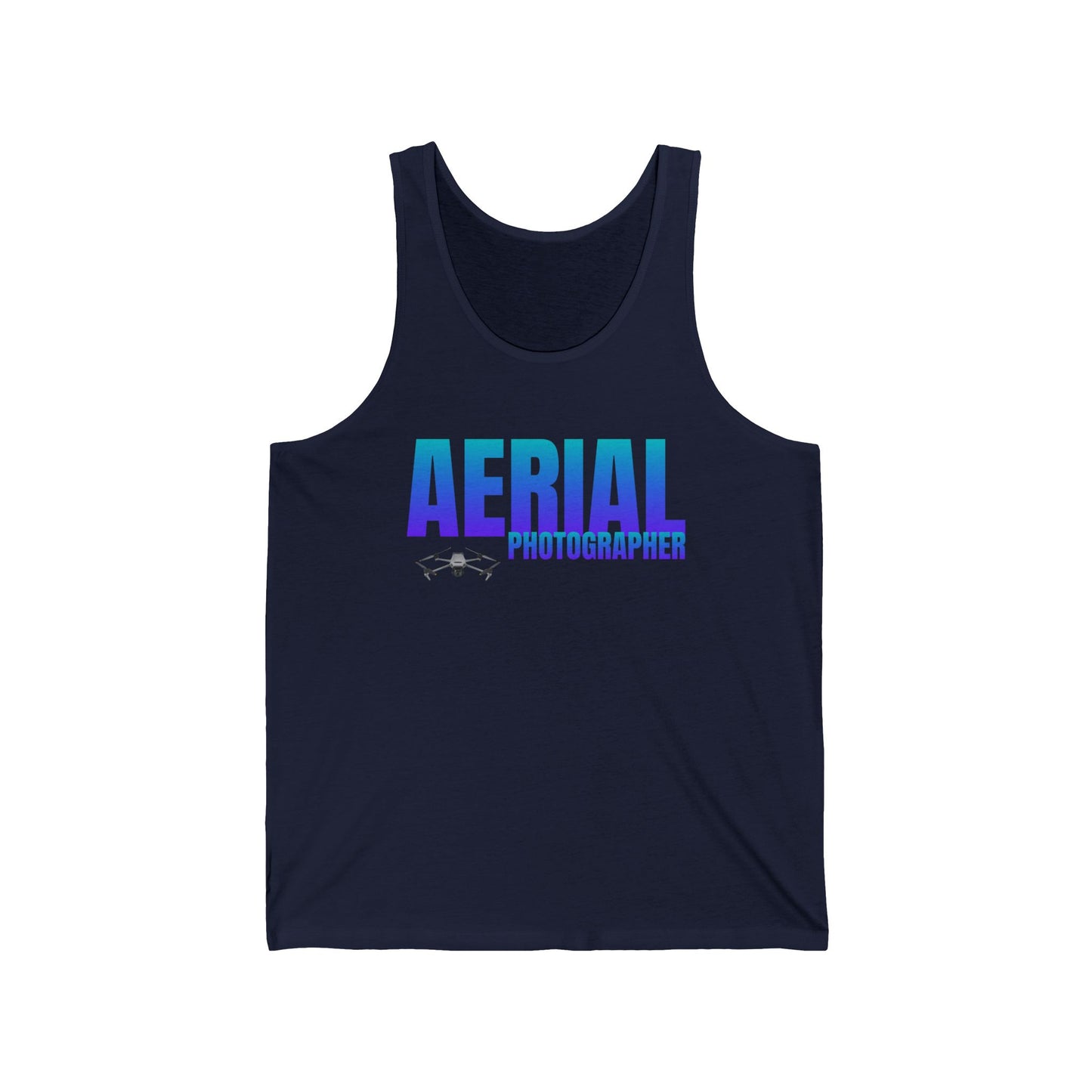 Aerial Photographer / Unisex Jersey Tank