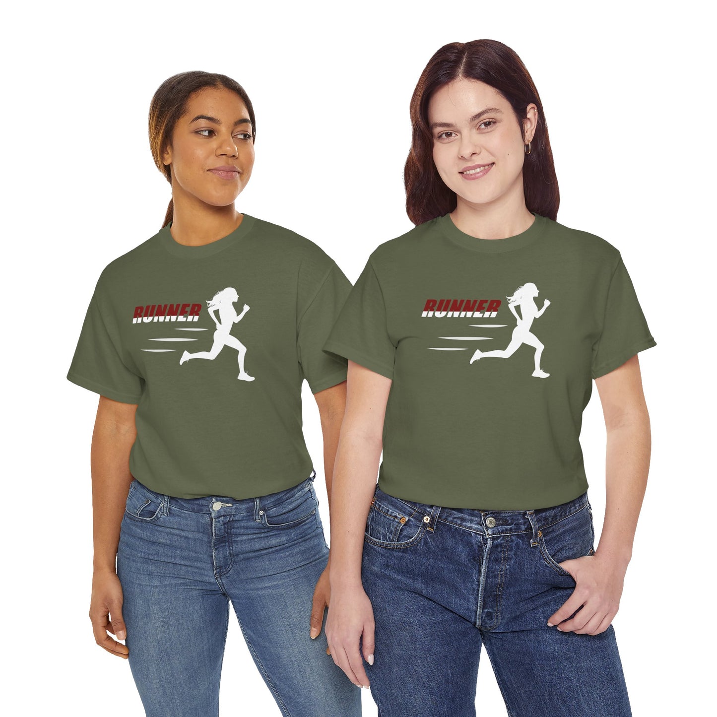 I am a Runner Unisex Heavy Cotton Tee