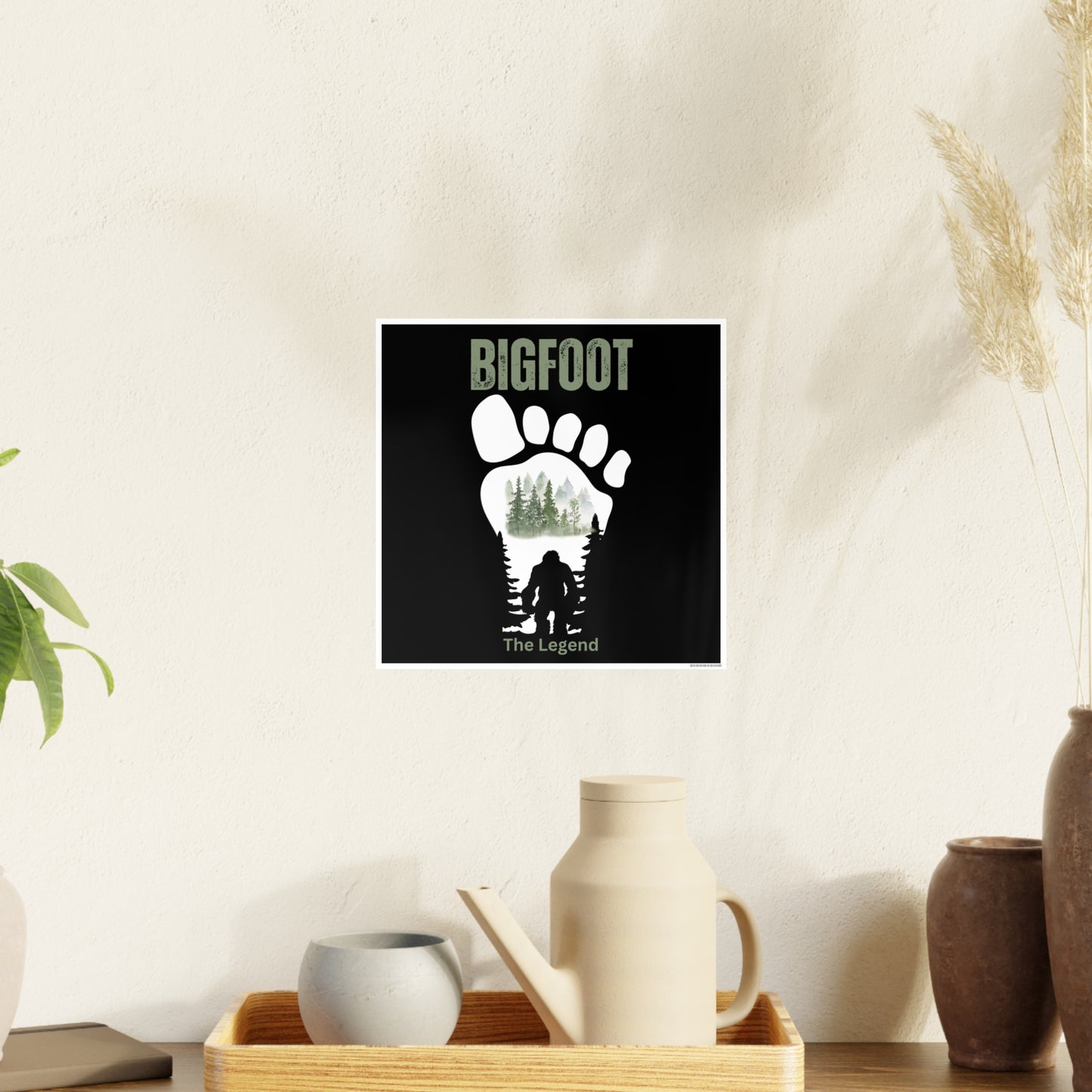 BIGFOOT The Legend / Photo Art Paper Posters