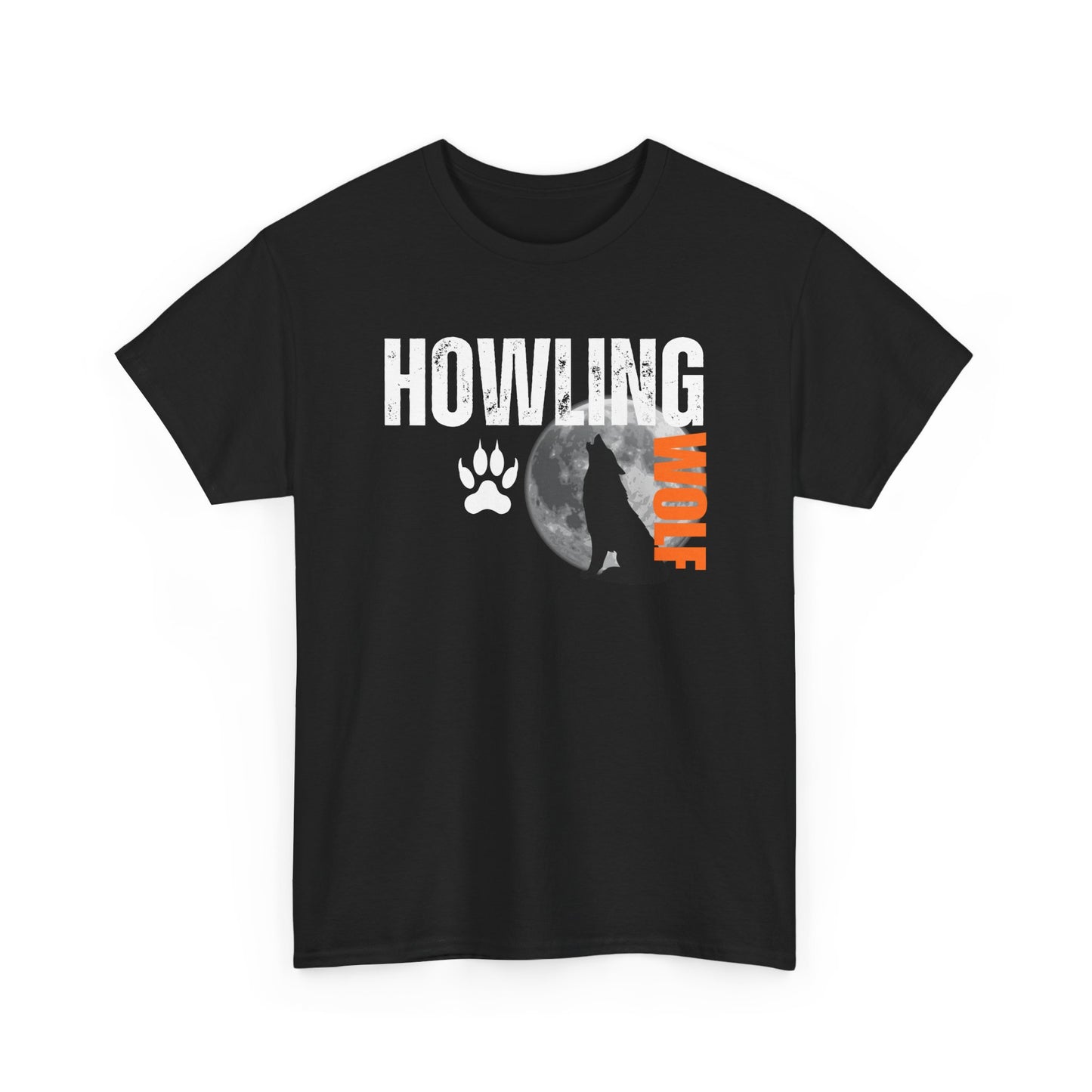 Howling Wolf Unisex Heavy Cotton Tee