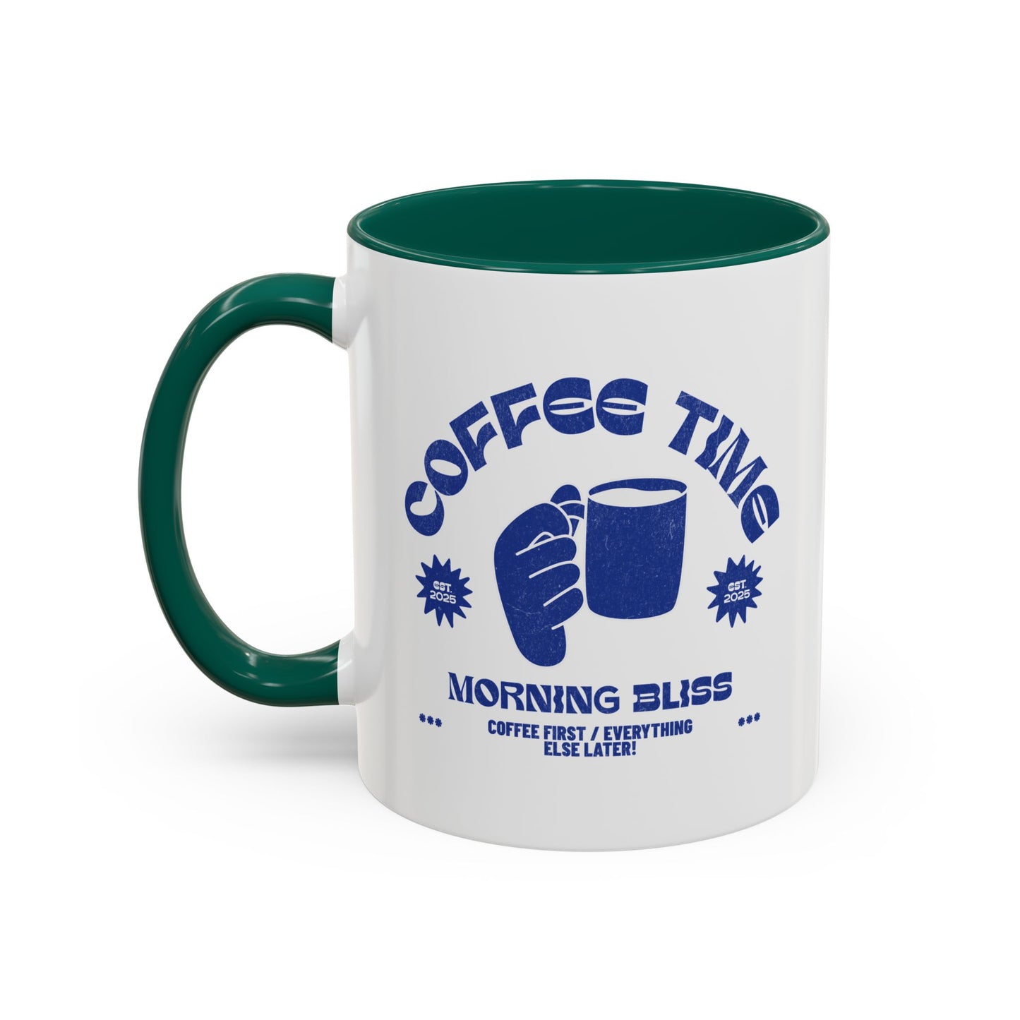 Coffee Time Morning bliss / Colorful Mugs (11oz, 15oz)