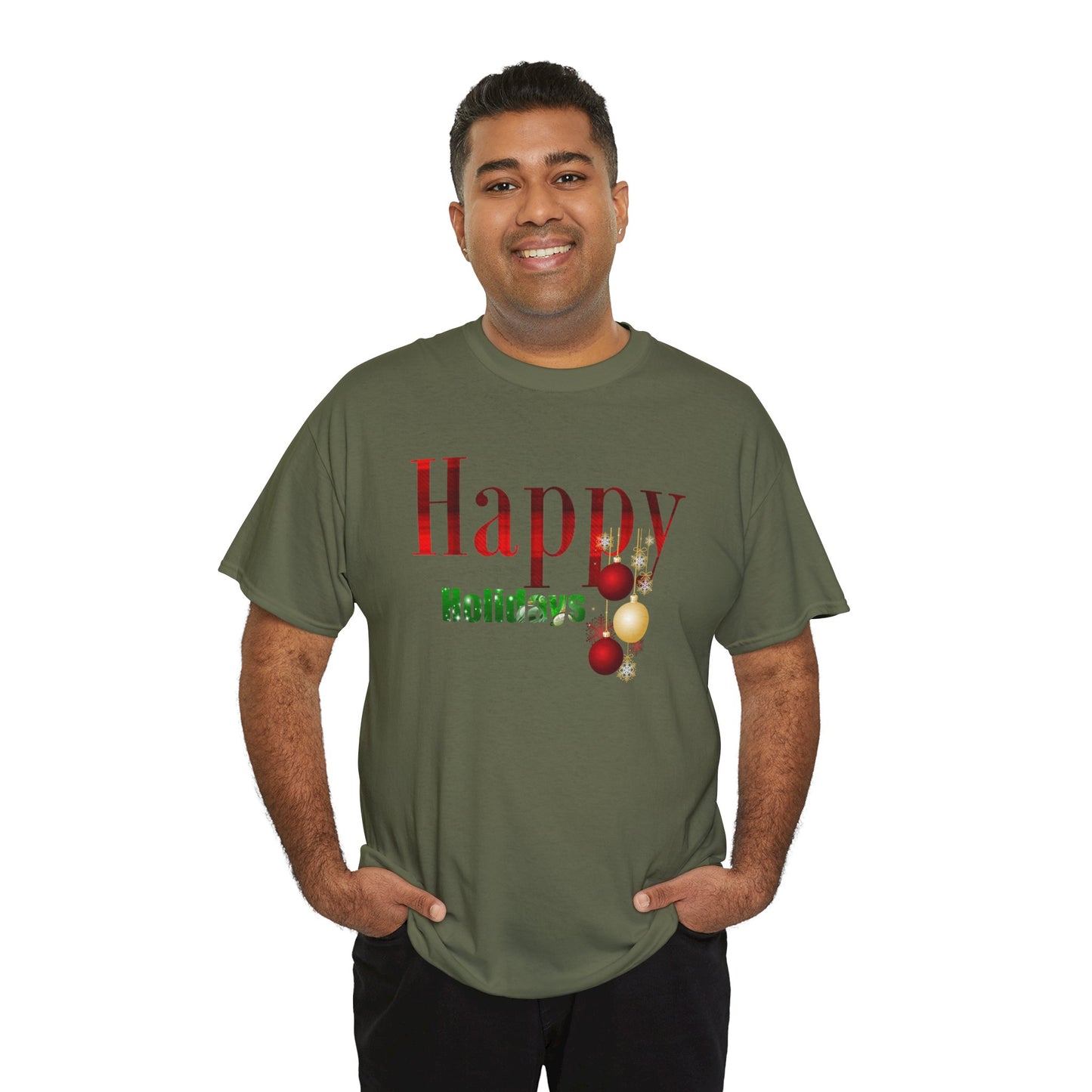 Happy Holidays / Unisex Heavy Cotton Tee